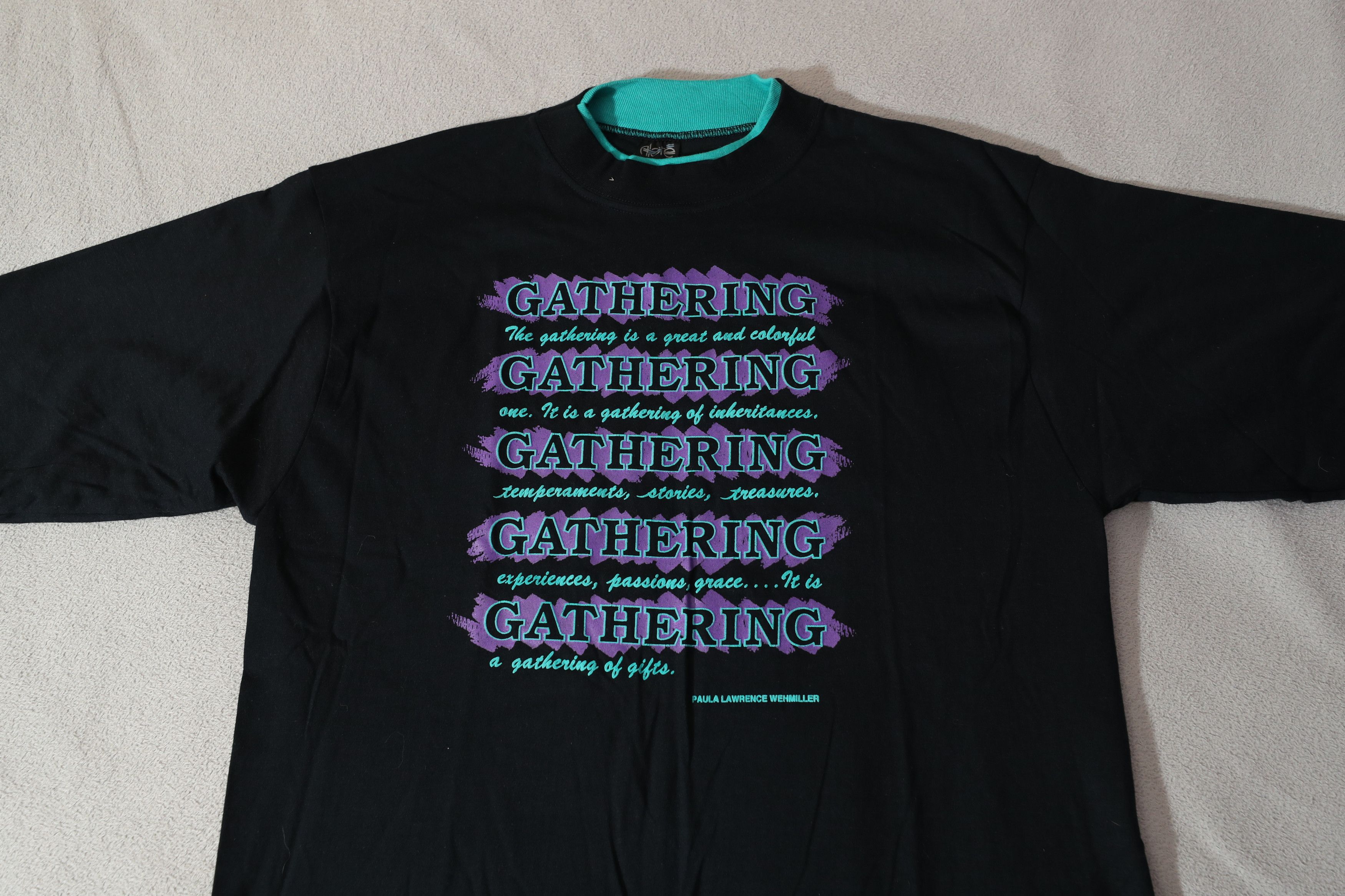 Vintage Gathering Paula Wehwiller Vintage Single Stitch Tee (XL) Size US XL / EU 56 / 4 - 3 Thumbnail