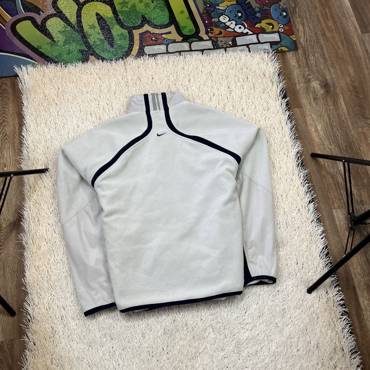 Nike Vintage NIKE FLEECE SHERPA JACKET Teddy Size US XL / EU 56 / 4 - 2 Thumbnail