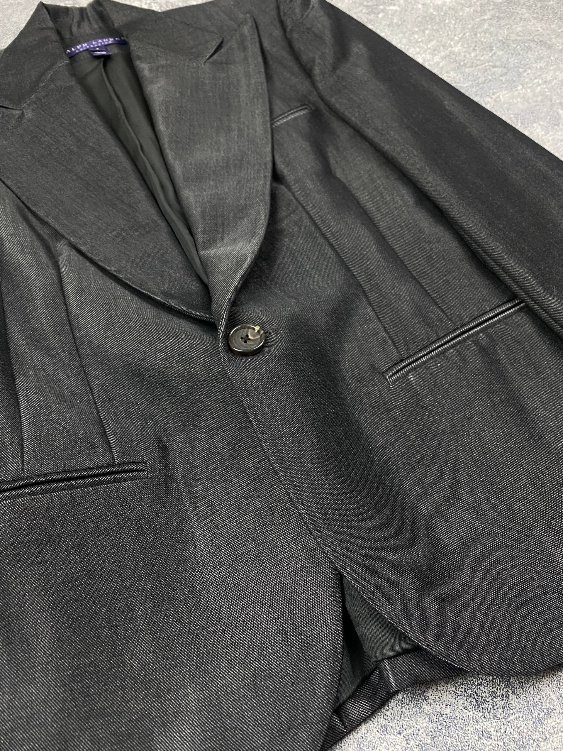 Polo Ralph Lauren Ralph Lauren Purple Label Glossy Style Blazer Jacket Size XS / US 0-2 / IT 36-38 - 6 Thumbnail
