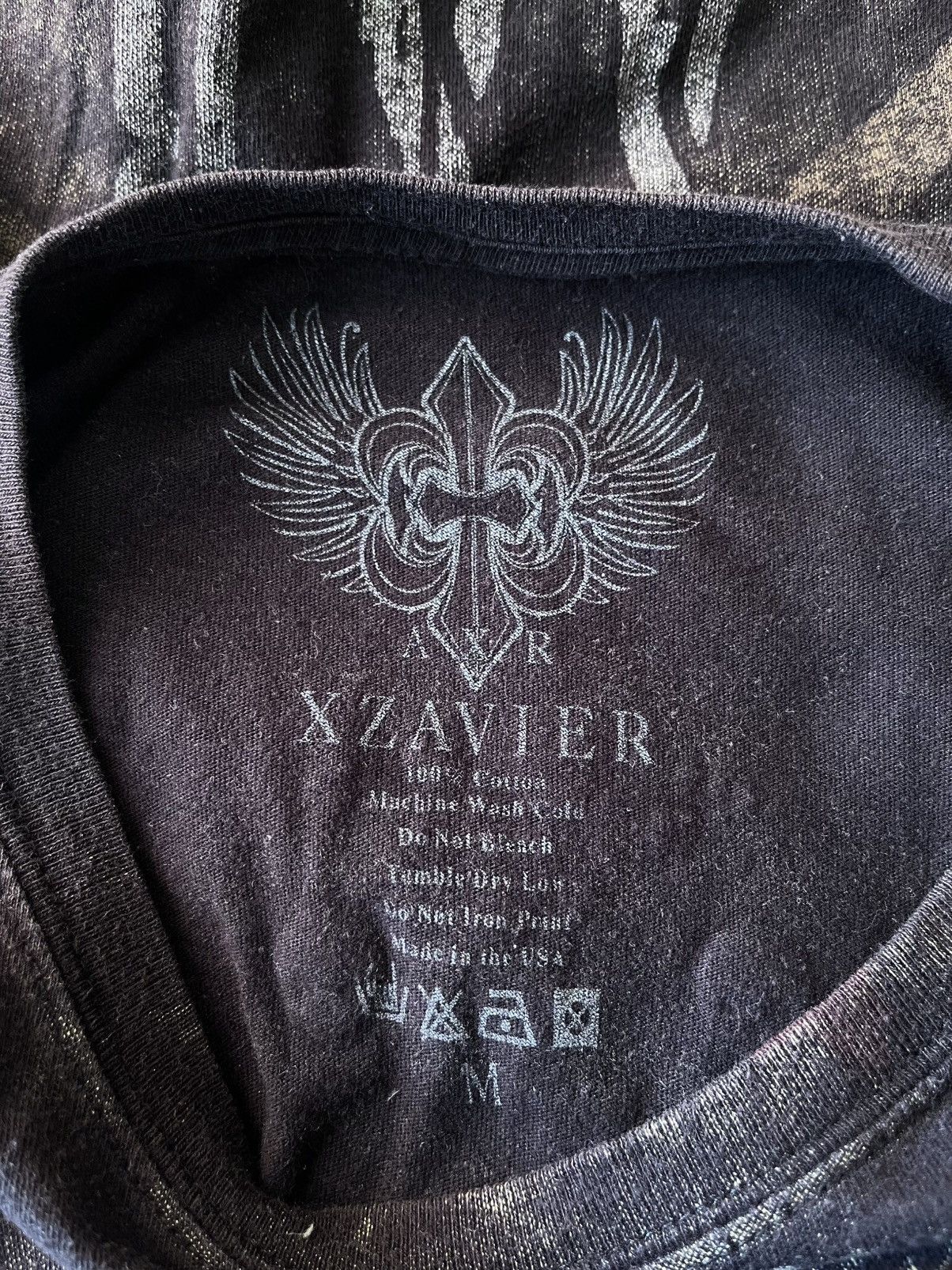 Vintage Xzavier Cross Cyber Style All Overprint T-Shirt 2000s 2010s Size US M / EU 48-50 / 2 - 11 Thumbnail