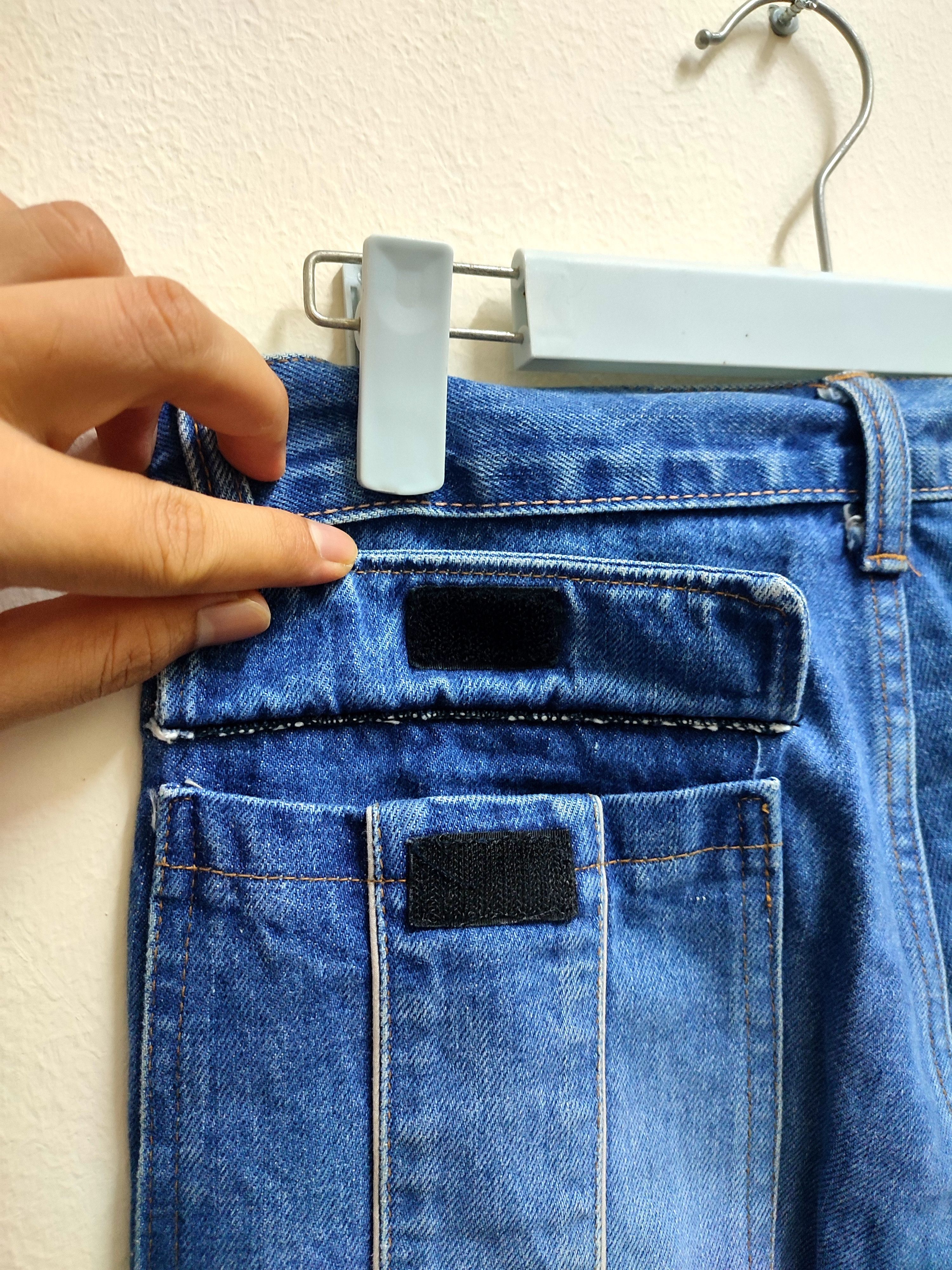 Blue Blue Japan Vintage Blue Blue Japan x H.R.Market Straight Cut Jeans Size US 30 / EU 46 - 10 Thumbnail