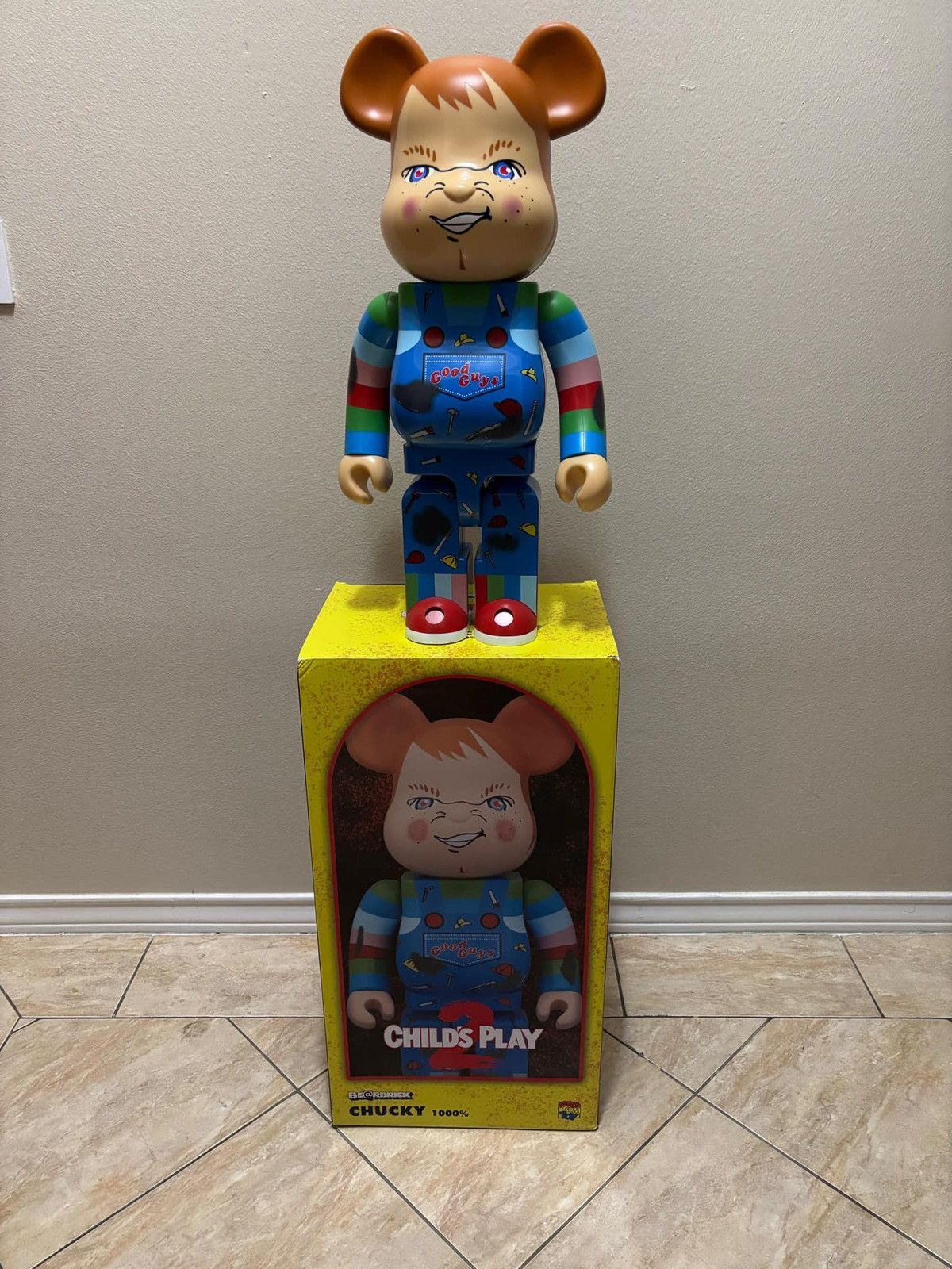Medicom Bearbrick Be@rbrick 1000 Chucky Bearbrick Child Play