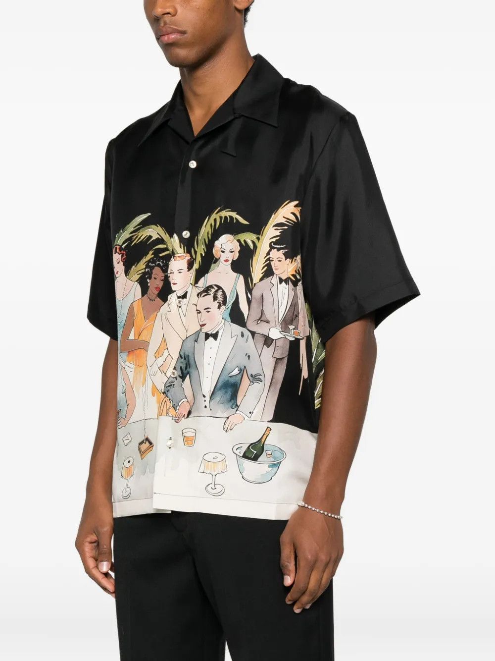 Other Men’s Black Short Sleeve Shirt Size US S / EU 44-46 / 1 - 3 Thumbnail