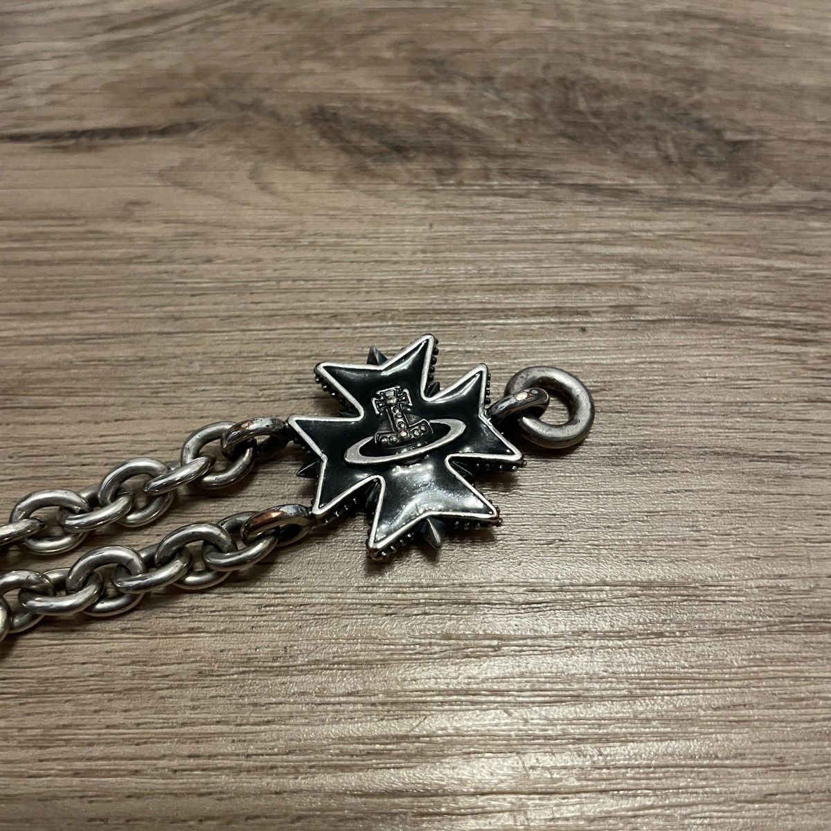 Vivienne Westwood Vivienne Westwood Heavy Metal Anchor Orb Bracelet Size ONE SIZE - 4 Thumbnail