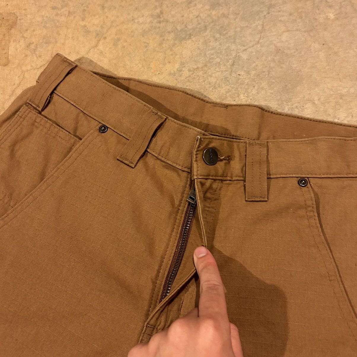 Carhartt × Vintage Essential Vintage Y2K Carhartt Workwear Cargo Shorts Skater Size US 30 / EU 46 - 5 Thumbnail