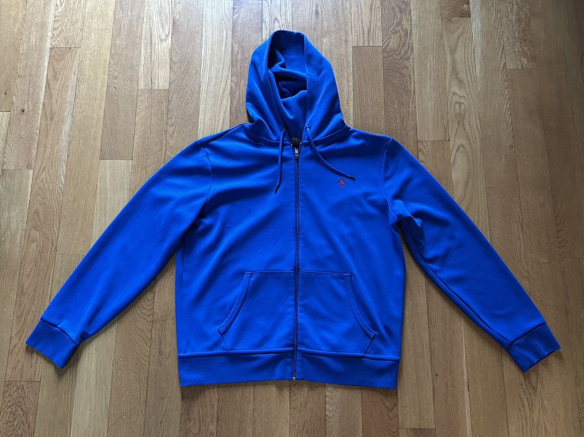 Polo Ralph Lauren Polo Ralph Lauren Double Knit Hoodie Full Zip Men's Size L Size US L / EU 52-54 / 3 - 1 Thumbnail