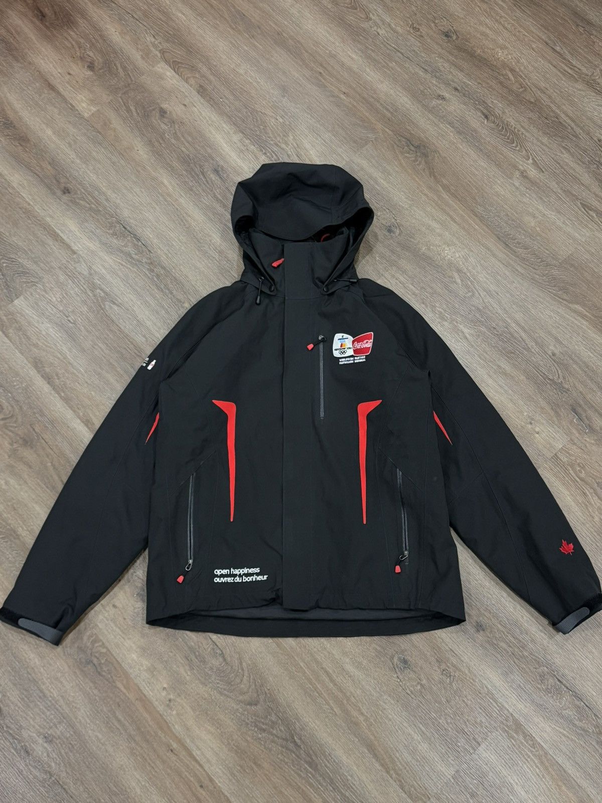 Coca Cola 2010 Winter Olympics Coca-Cola/Spyder Men's Leader Jacket Size US M / EU 48-50 / 2 - 4 Thumbnail