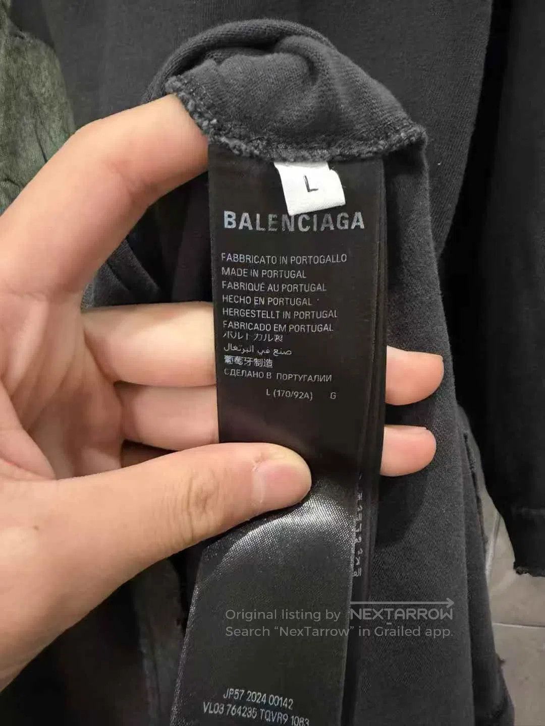 Balenciaga Balenciaga Statue of Liberty Short Sleeve| Size US L / EU 52-54 / 3 - 4 Thumbnail