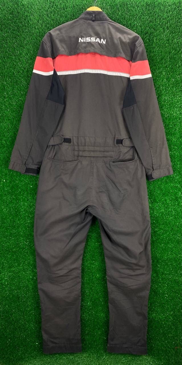 Japanese Brand Vintage Nissan Workwear Coverall Overalls Jumpsuits Size US 31 - 8 Thumbnail
