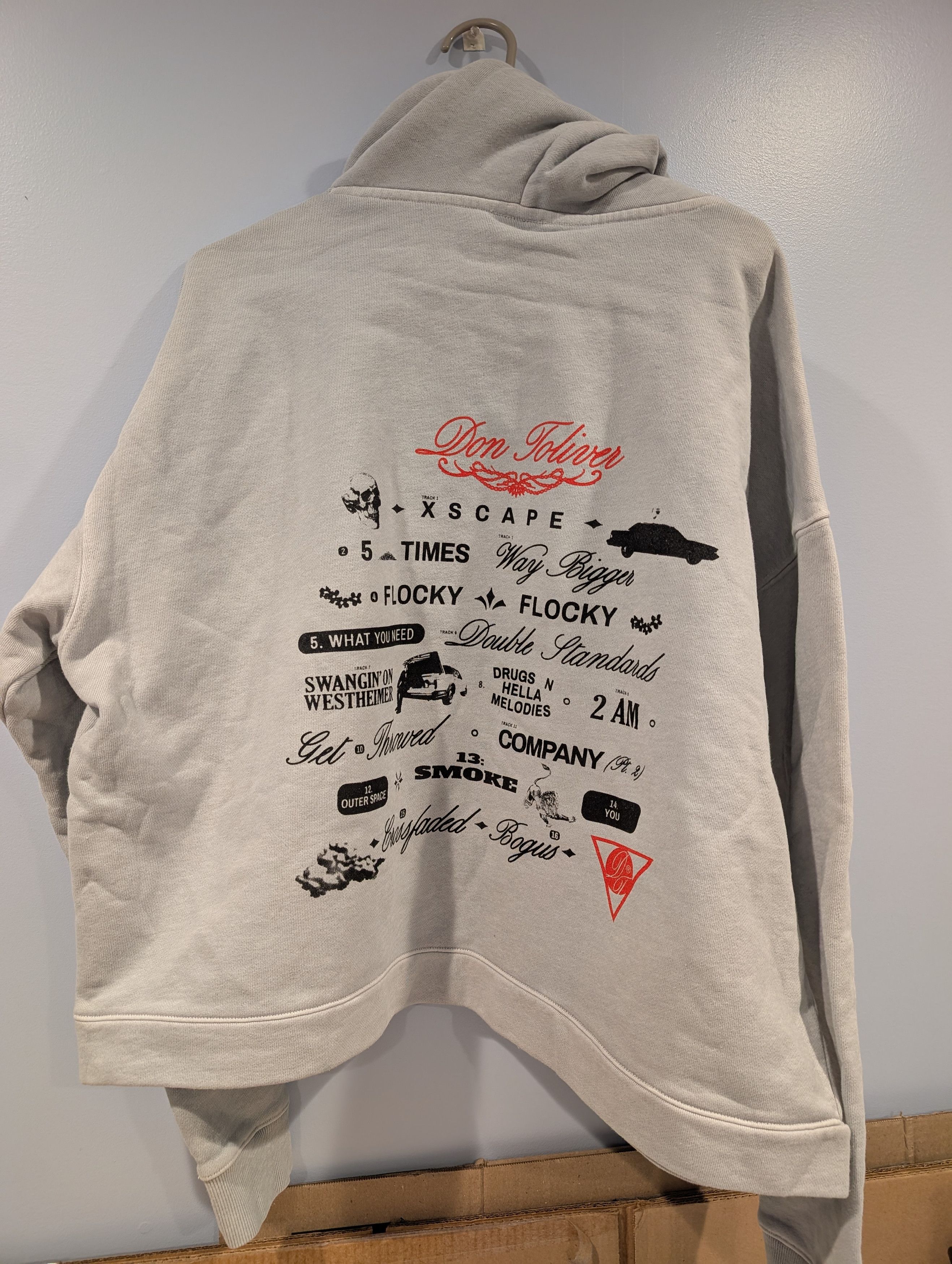 Guess Don Toliver x Guess Collab Hoodie size XL Size US XL / EU 56 / 4 - 2 Thumbnail