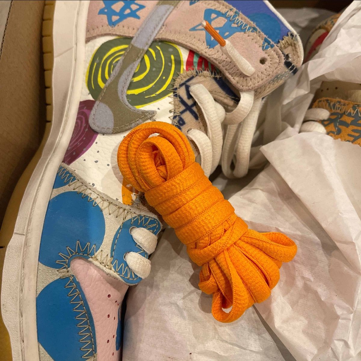 image of Nike What The Dunk High Shoes, Men's (Size 11.5)