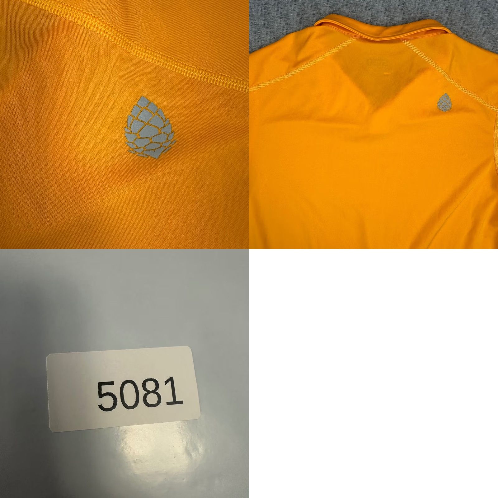 Vintage Stio Performance Polo Shirt Mens M Orange Short Sleeve Moisture Wicking Golf Size US M / EU 48-50 / 2 - 8 Thumbnail