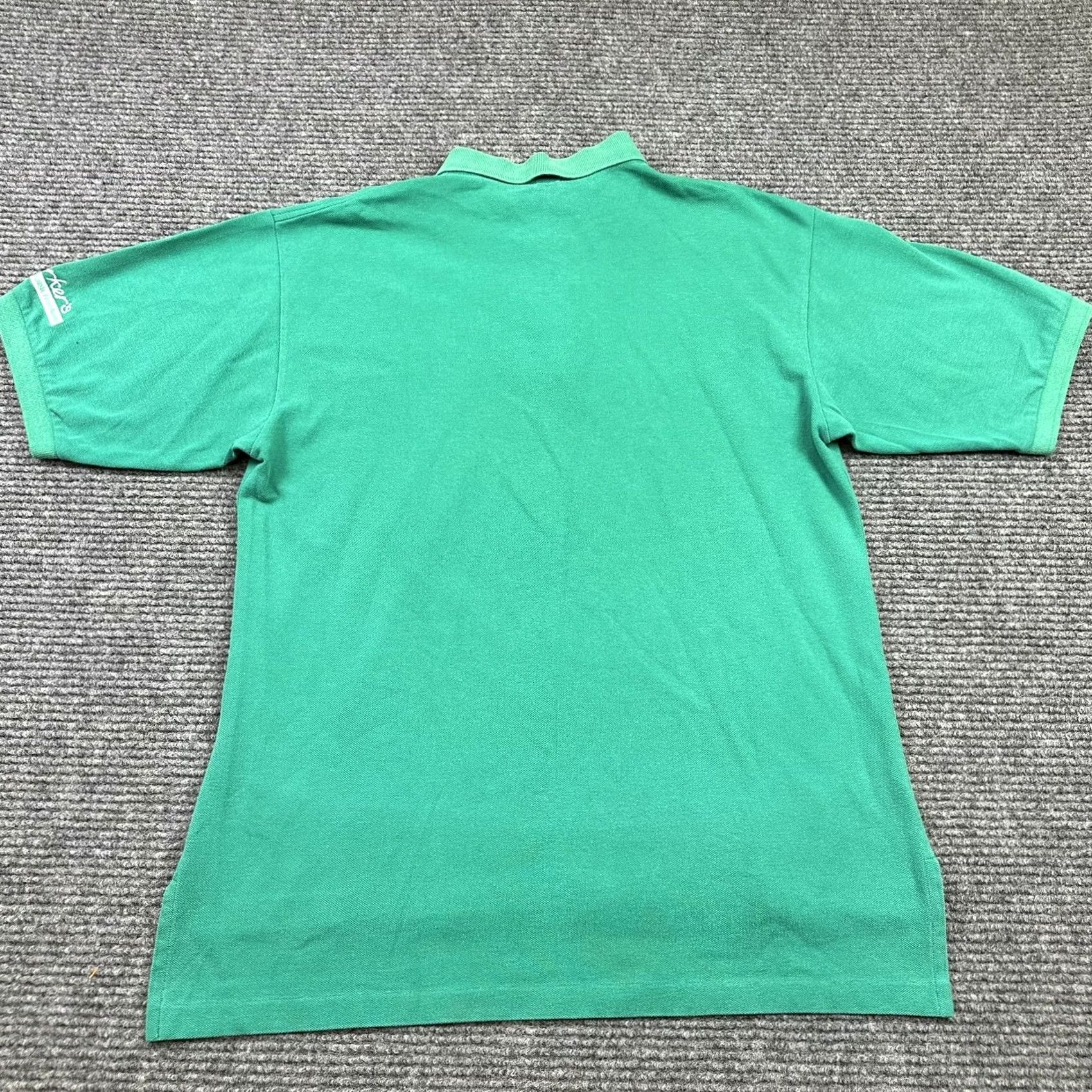 Market VINTAGE Outer Banks Polo Shirt Towson Maryland Market 90s Green Cotton Embroidered Logo L Adult Men Size US L / EU 52-54 / 3 - 7 Thumbnail