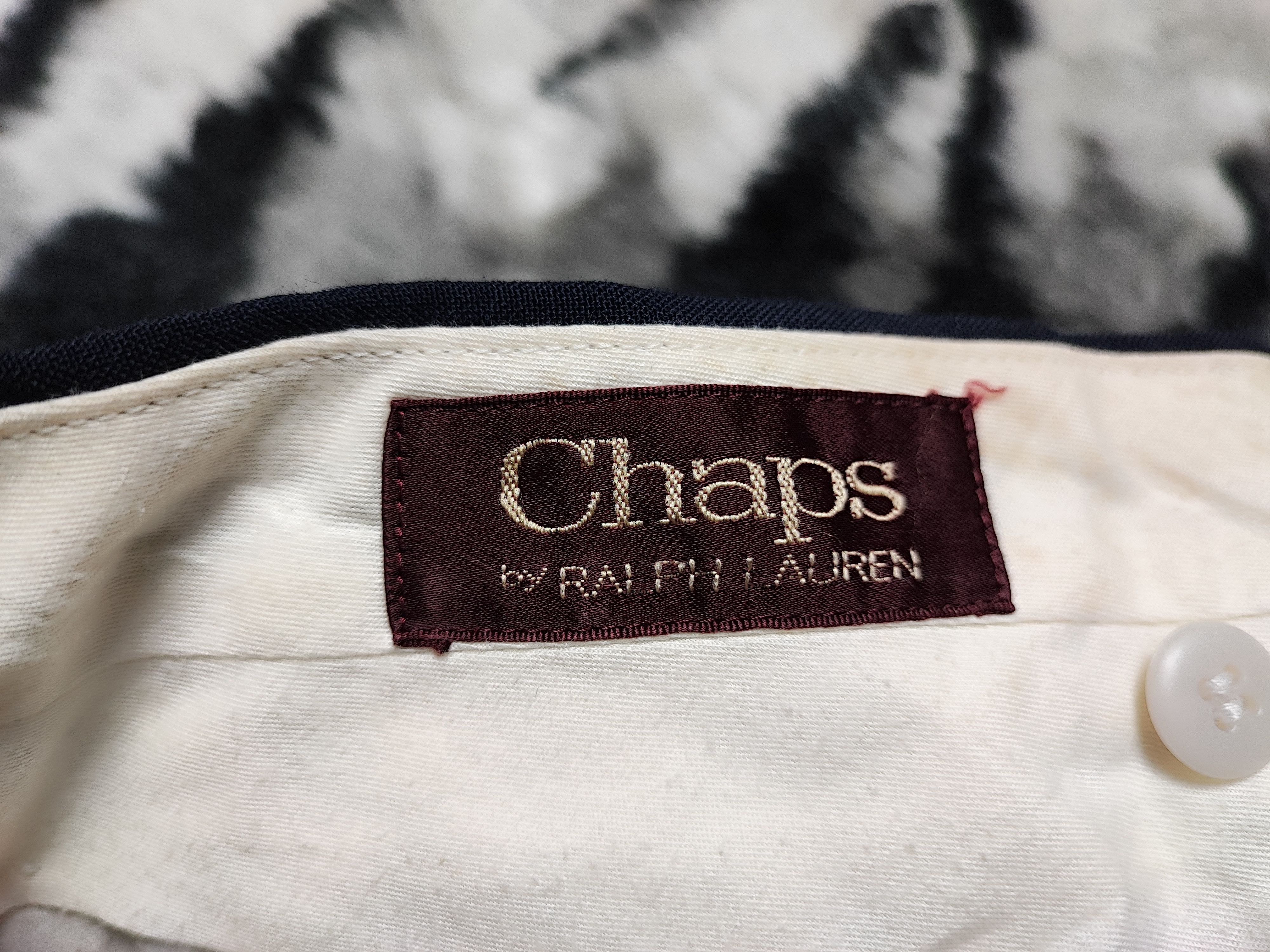 Chaps Ralph Lauren Pinstripe Dress Pants Size US 31 - 16 Thumbnail
