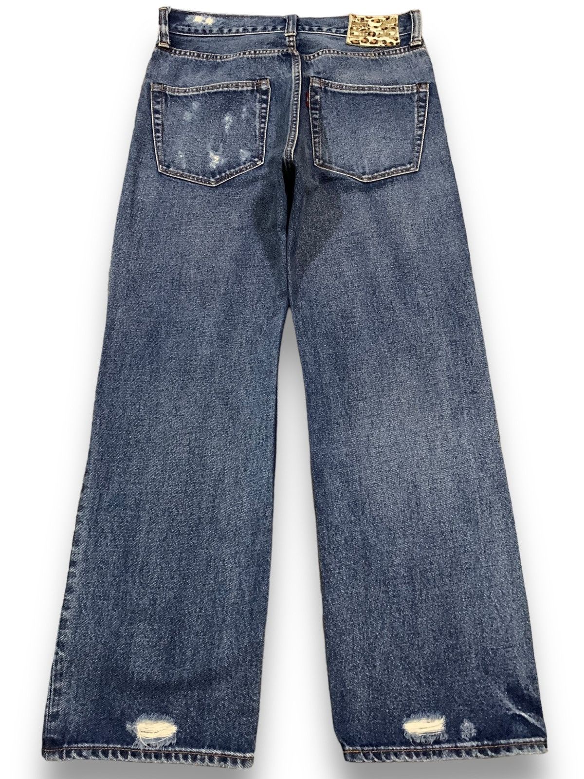 14th Addiction Vintage Y2K Japanese Brand RNA Distressed Grunge Jeans Size US 30 / EU 46 - 2 Thumbnail