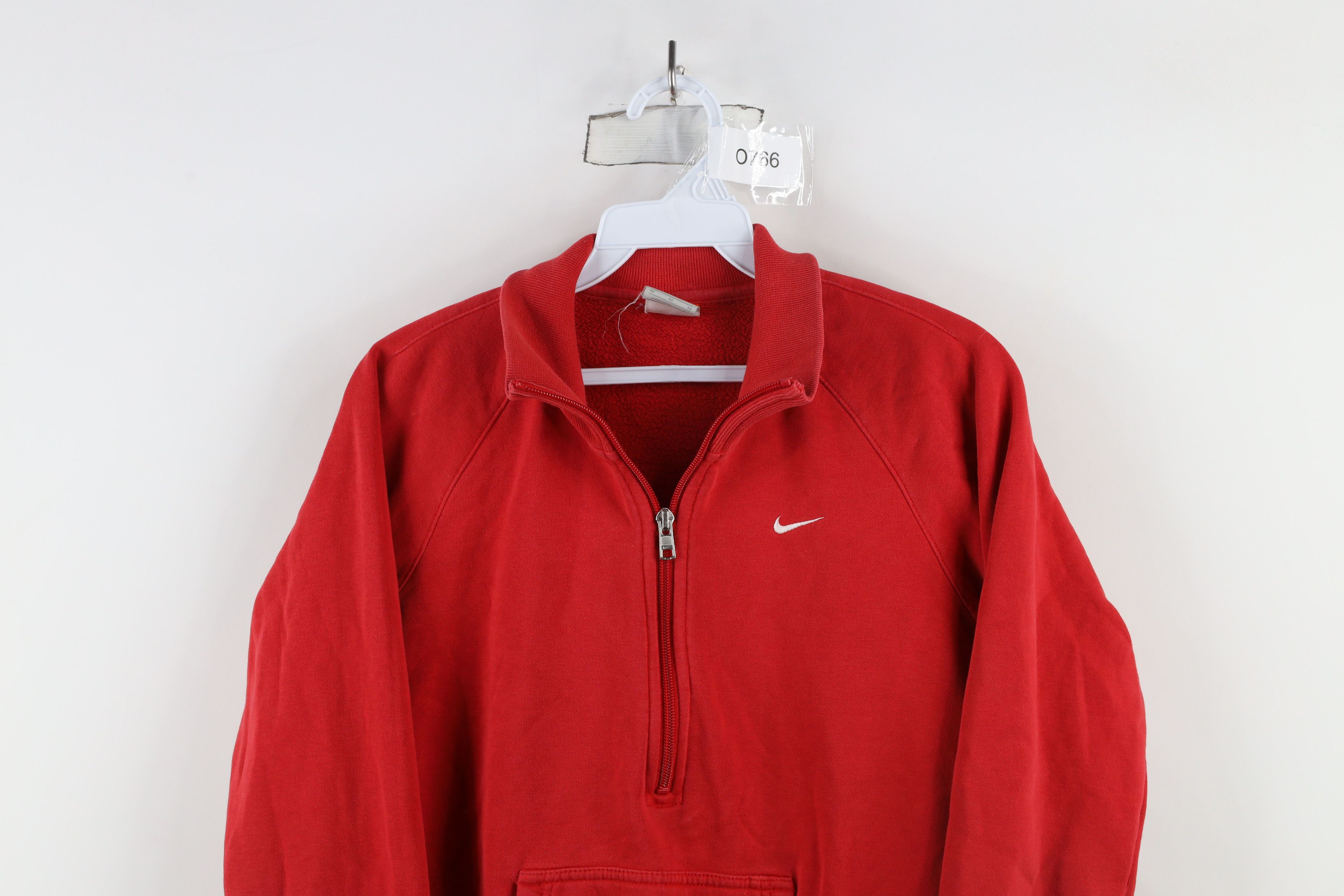 Nike × Vintage Vintage Y2K Nike Scott Mini Swoosh Half Zip Sweatshirt Size M / US 6-8 / IT 42-44 - 2 Thumbnail