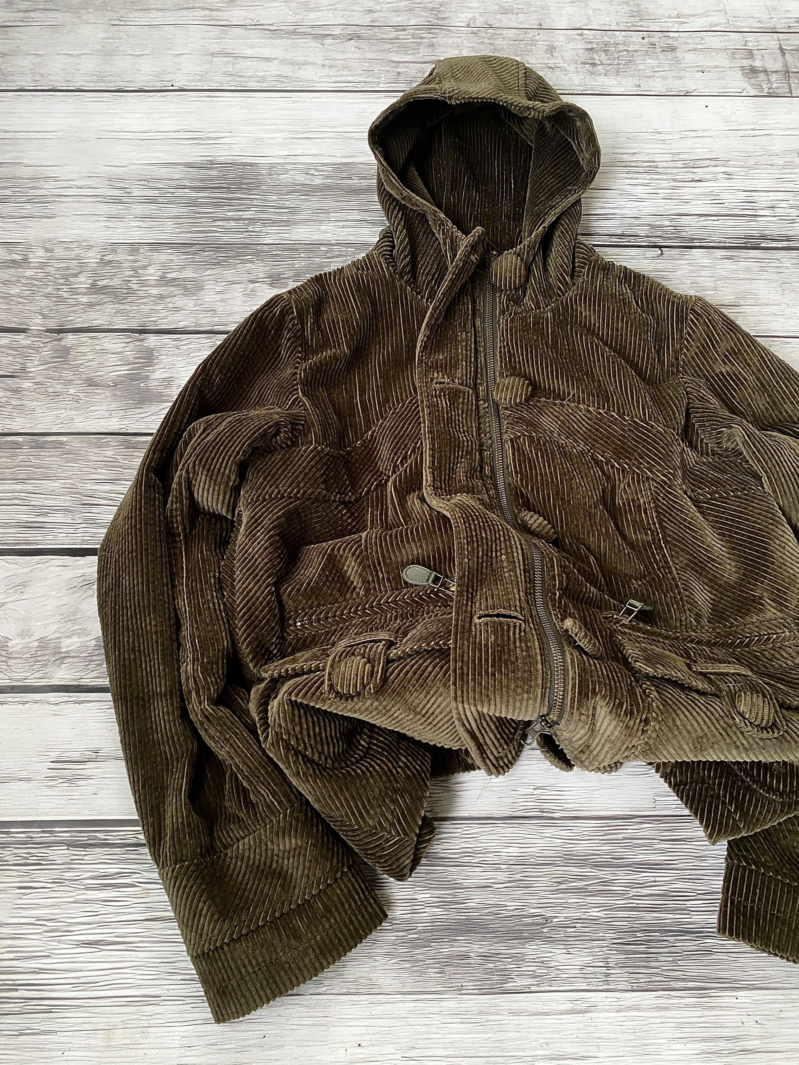 Other VTG Junya Balenciaga Style Classic Cargo Jacket With Hood Size US M / EU 48-50 / 2 - 3 Thumbnail