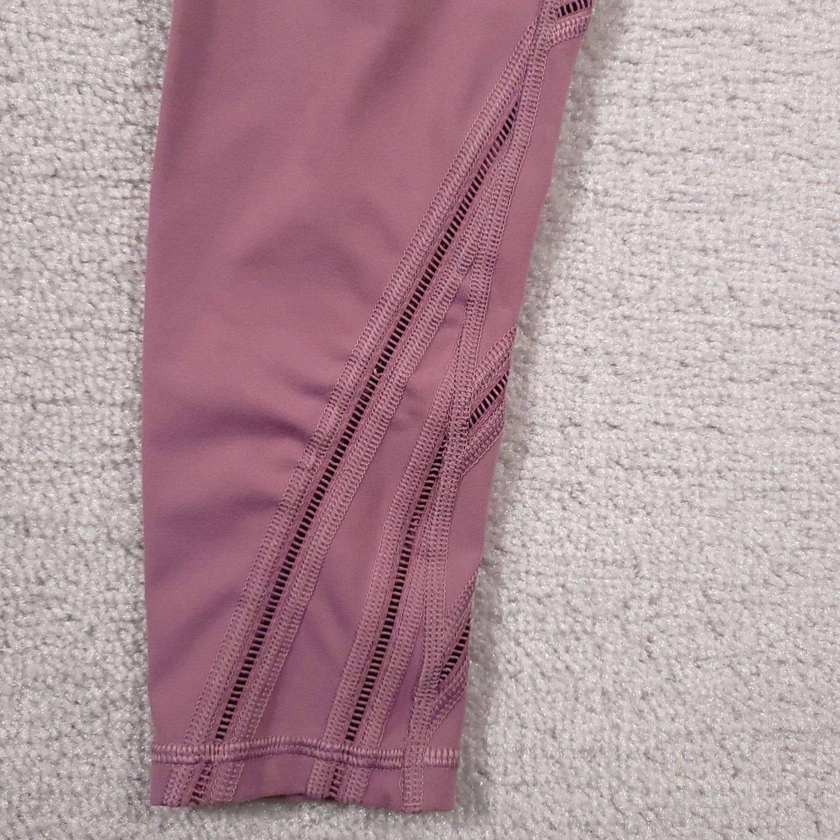 Victoria's Secret Victoria's Secret Sport Leggings Women Small Pink Mauve Knockout Tight Pockets Size 28" / US 6 / IT 42 - 5 Thumbnail
