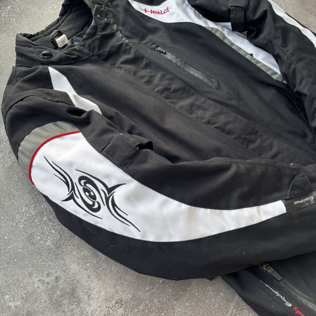 If Six Was Nine × Japanese Brand × Vintage Tribal Logo Vintage Y2K Motorcycle Jacket Size XL / US 12-14 / IT 48-50 - 4 Thumbnail