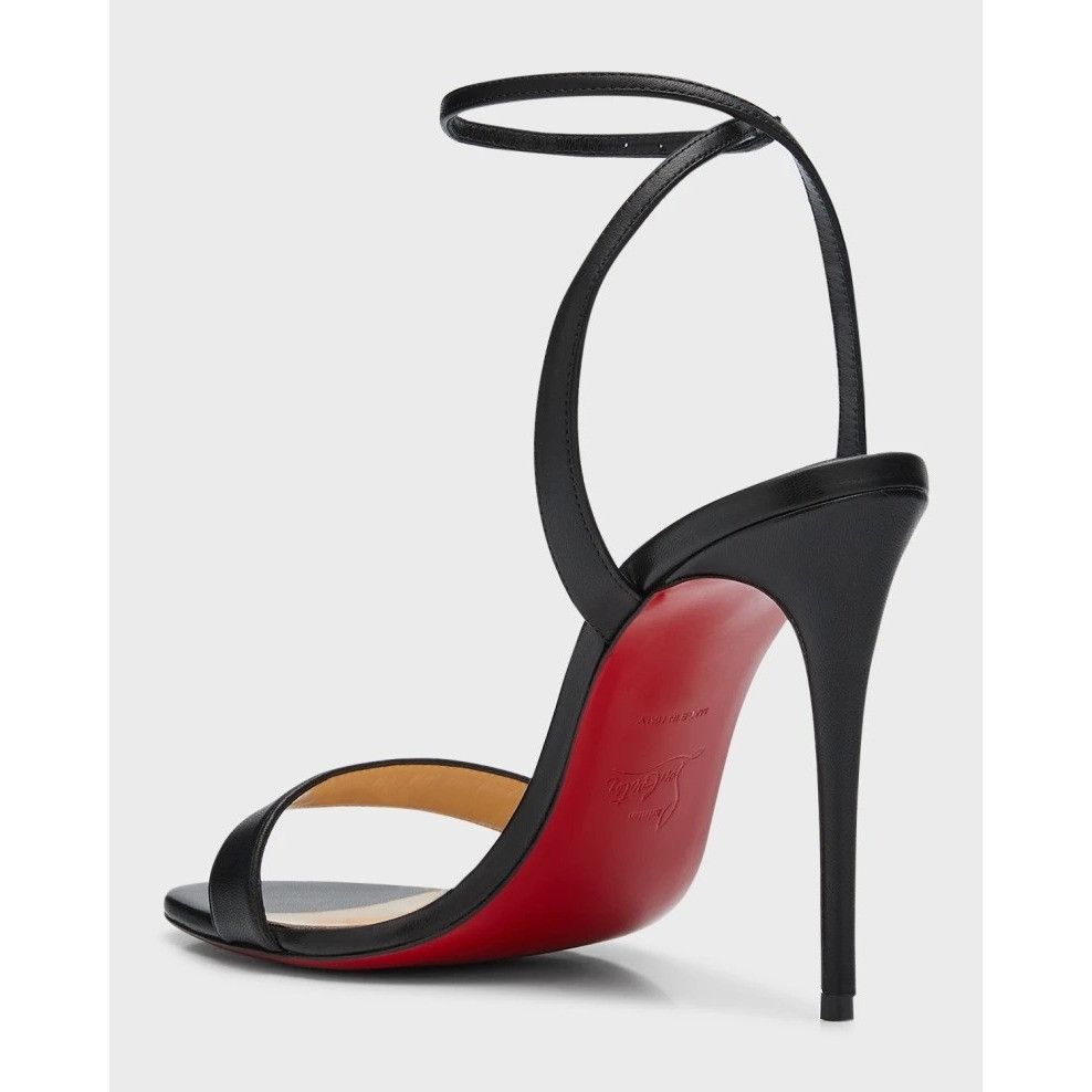 Christian Louboutin Christian Louboutin Loubigirl Ankle-Strap Red Sole Sandals Size US 7 / IT 37 - 9 Thumbnail