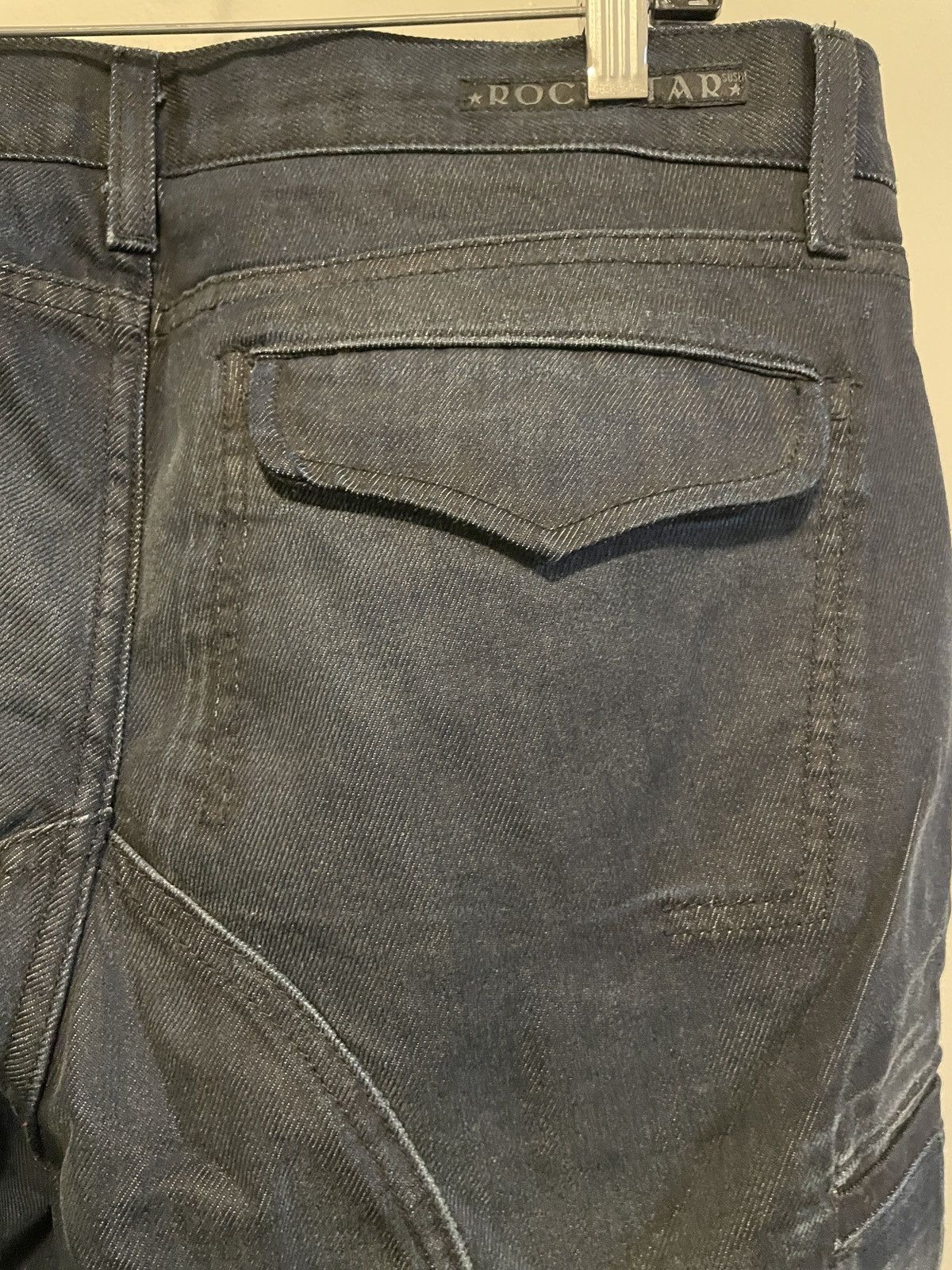 Vintage Rockstar Jeans Heavy Denim Sz 33 Size US 33 - 4 Thumbnail
