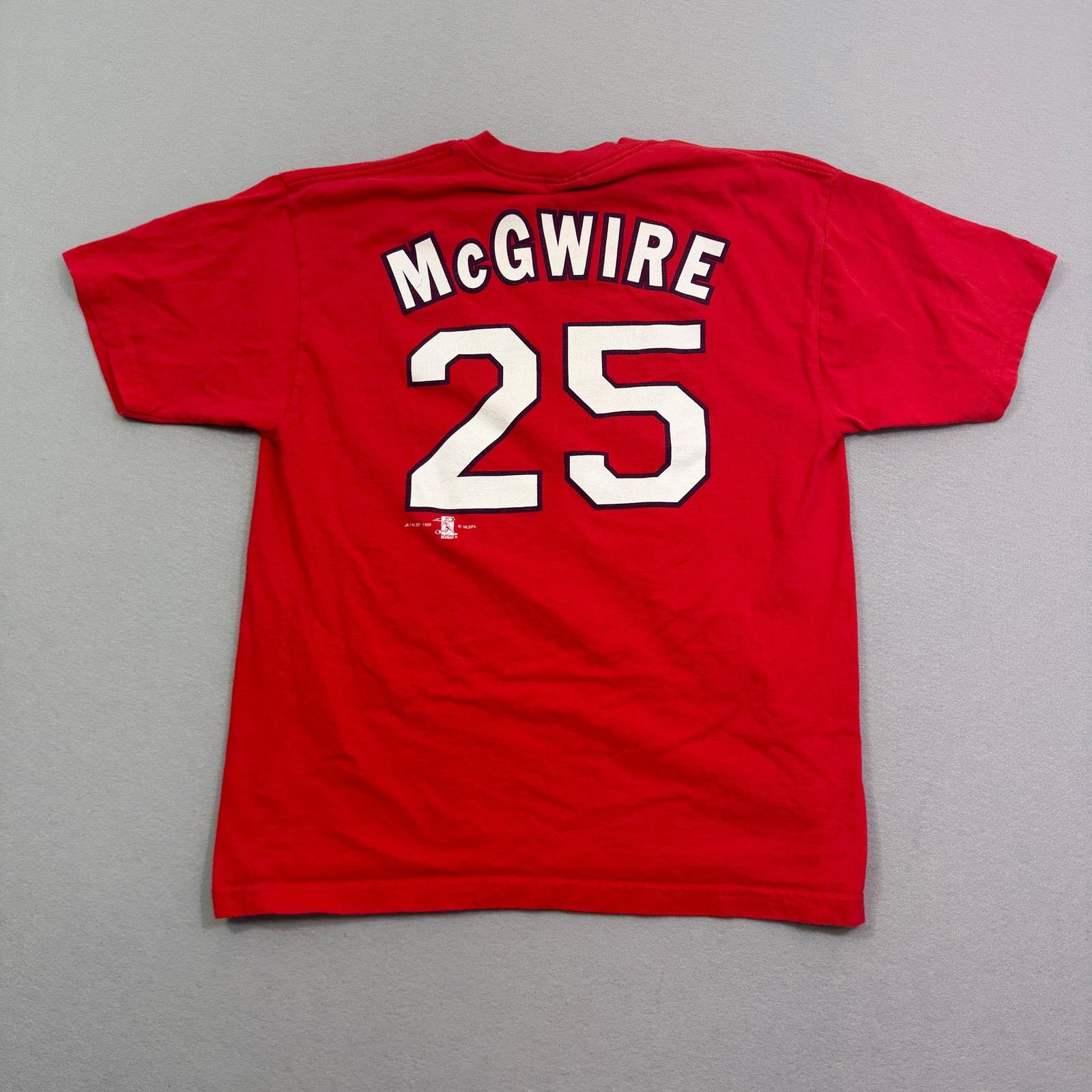 Vintage Vintage 1999 Mark McGuire St. Louis Cardinals Shirt Men's XL Size US XL / EU 56 / 4 - 8 Thumbnail