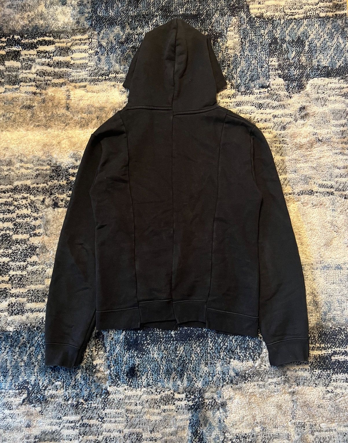 Vetements Vetements FW18 Black Antwerpen Split Hoodie Size US S / EU 44-46 / 1 - 3 Thumbnail