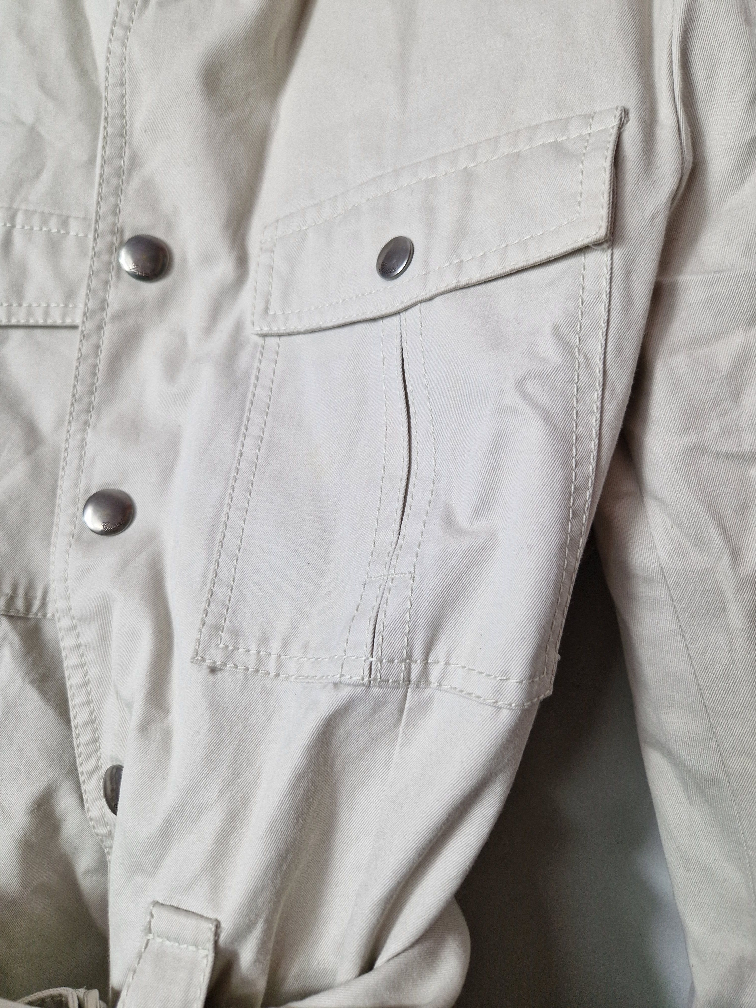 Gucci Gucci x Tom Ford vintage short trench coat Size M / US 6-8 / IT 42-44 - 7 Thumbnail