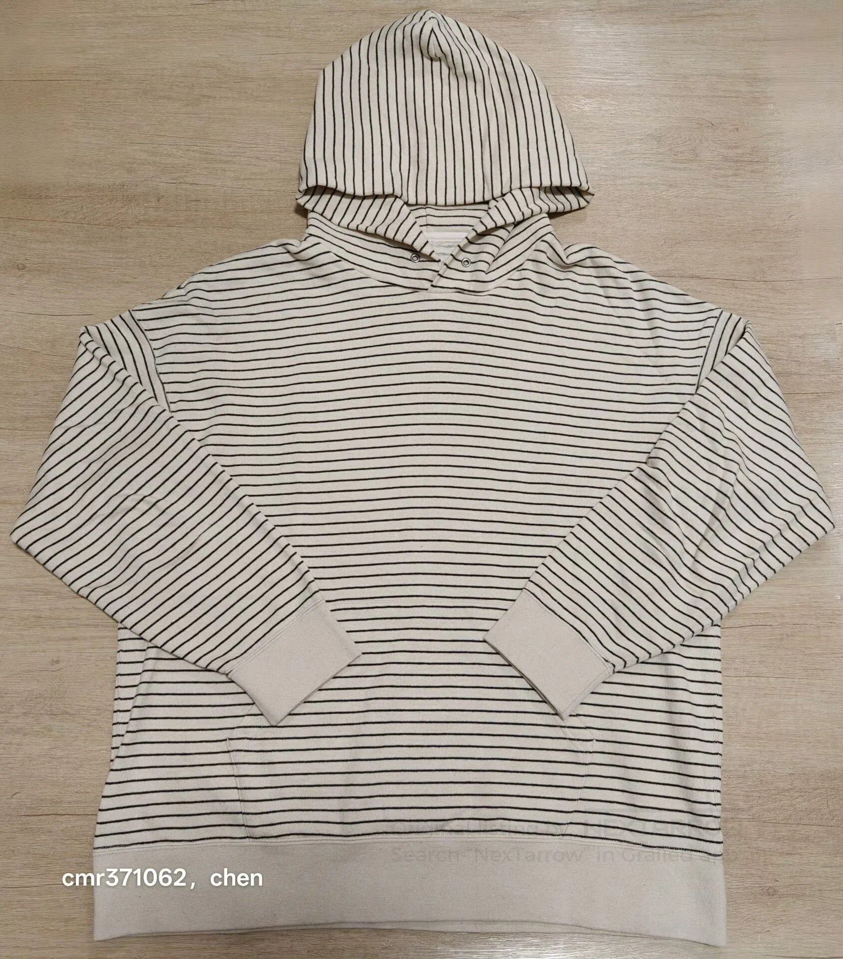 Visvim VISVIM 22SS BORDER JUMBO HOODIE P.O.. Size US L / EU 52-54 / 3 - 1 Thumbnail