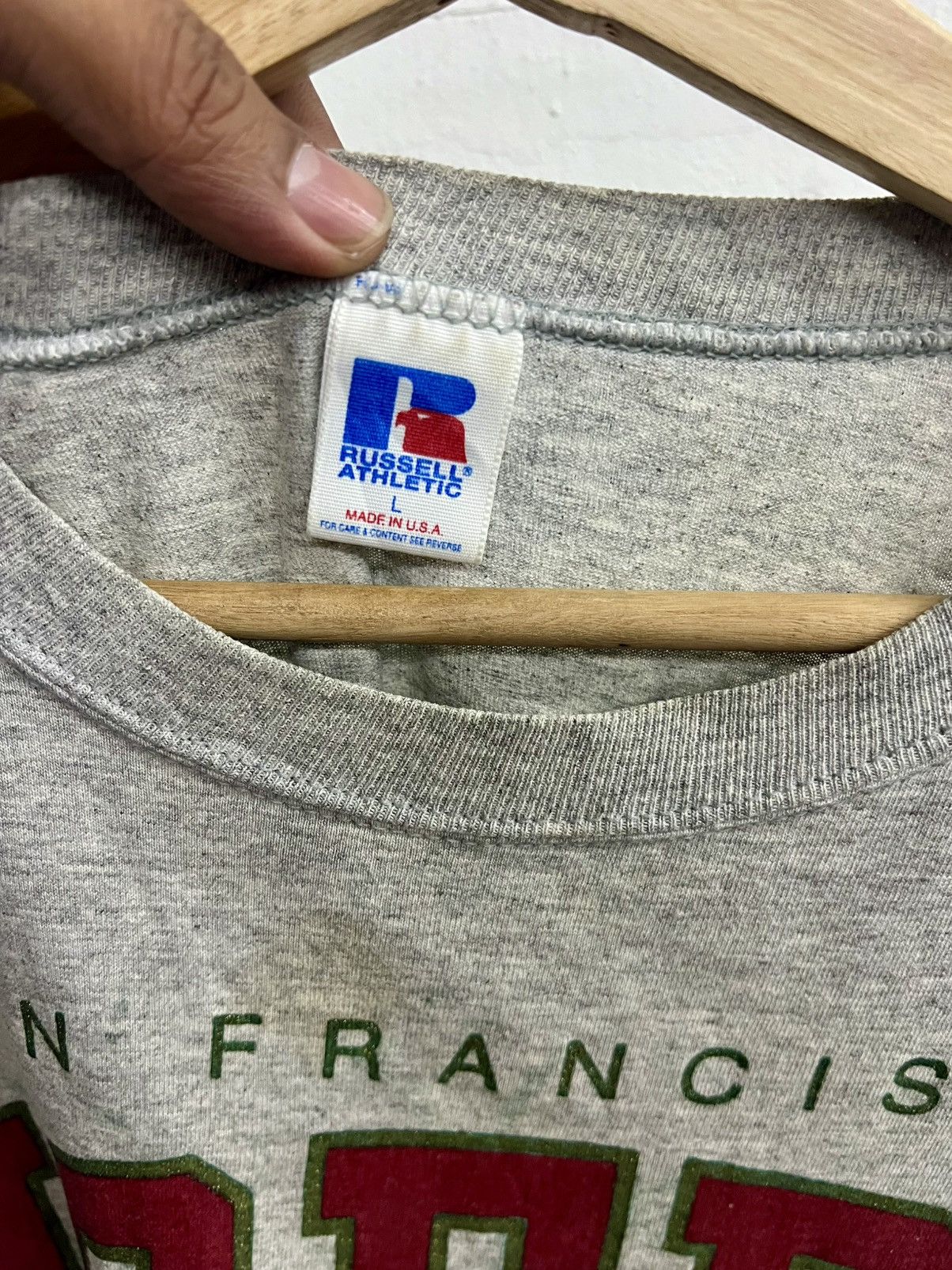 NFL × Vintage Vintage 90s NFL Pro Line San Francisco 49ers Tee Size US L / EU 52-54 / 3 - 6 Thumbnail
