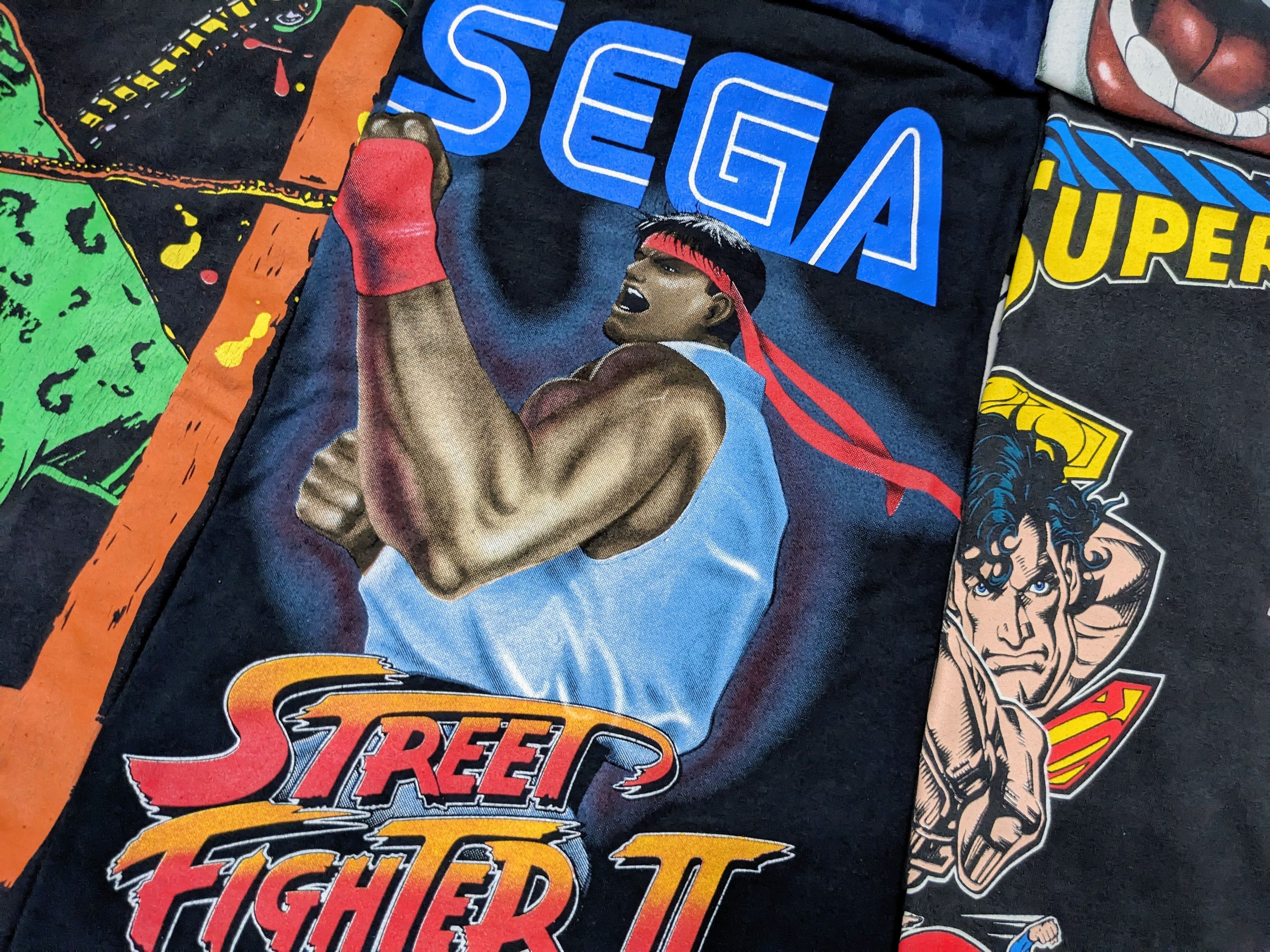 Street Fighter Rare Vintage Street Fighter II ©1990 Size US XL / EU 56 / 4 - 3 Thumbnail
