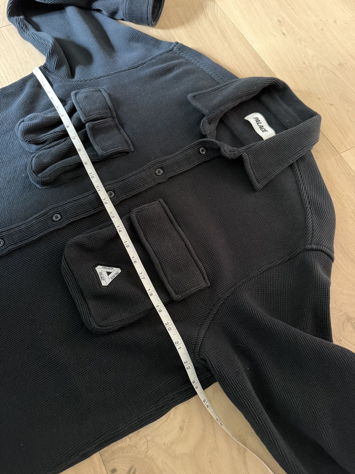 Palace x Ralph Lauren Waffle Pocket Tee | Blue | FARFETCH Palace WAFFLE SHIRT