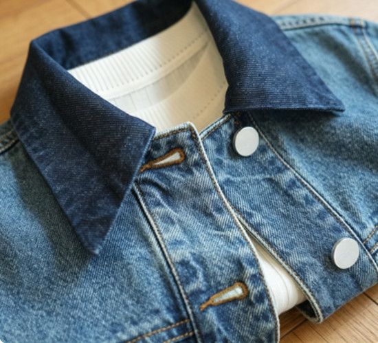 Other Two-Tone Denim Jacket Size US M / EU 48-50 / 2 - 3 Thumbnail