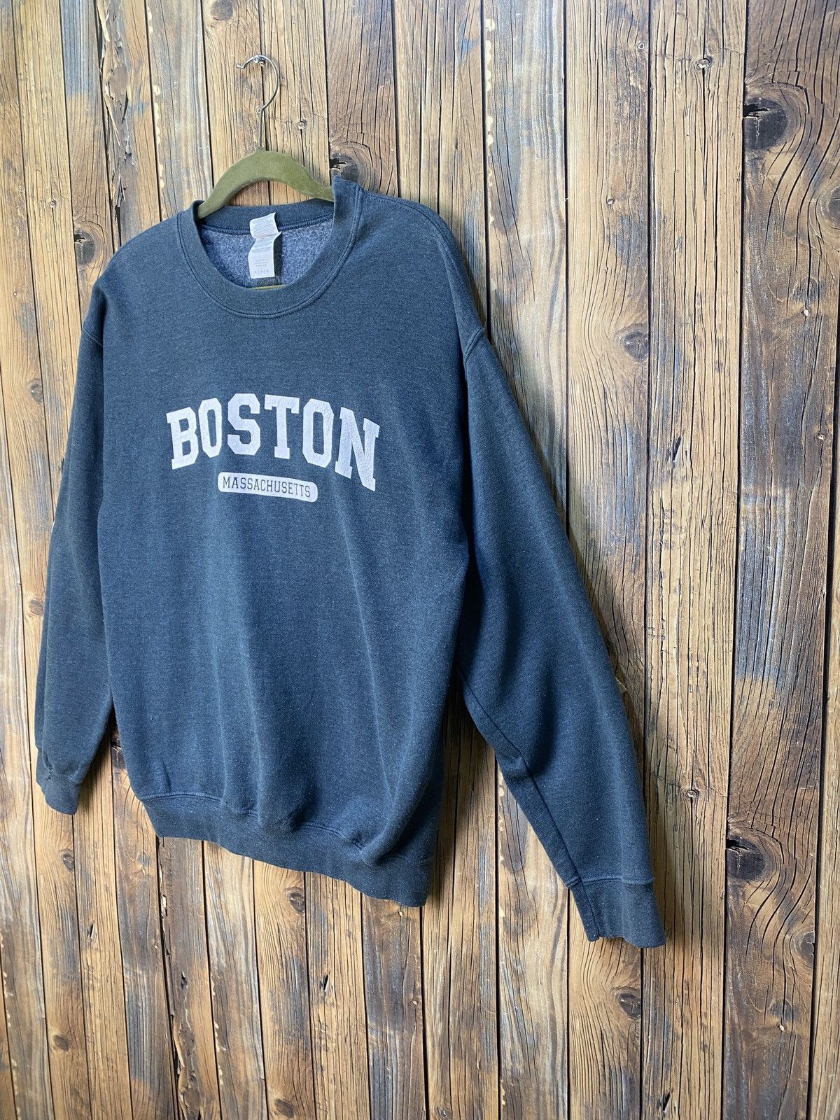 Gildan × Vintage Vintage gildan boston crewneck sweatshirt Size US M / EU 48-50 / 2 - 3 Thumbnail