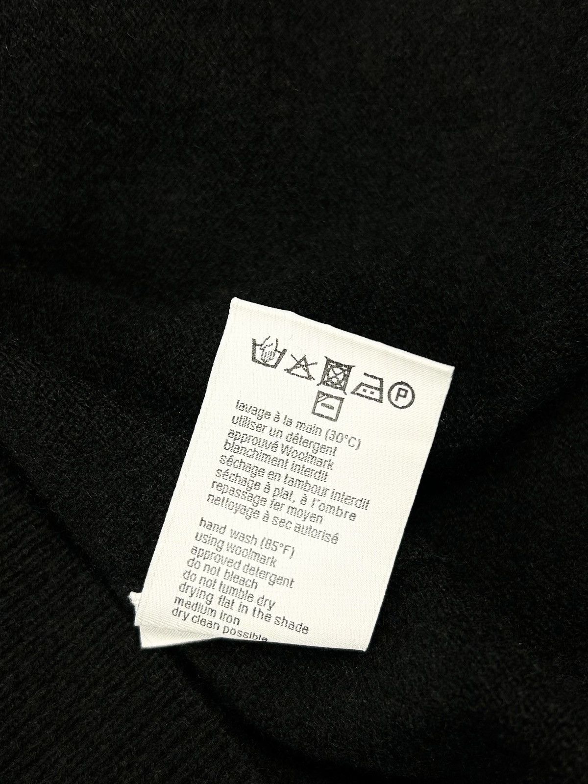 Lacoste × Vintage × Yves Saint Laurent Lacoste wool vintage 90s knit sweater retro v-neck Size US M / EU 48-50 / 2 - 7 Thumbnail