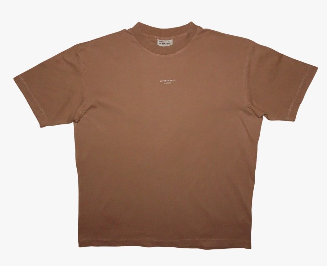 Drole De Monsieur NOT FROM PARIS MADAME SLOGAN TEE Size US M / EU 48-50 / 2 - 1 Thumbnail