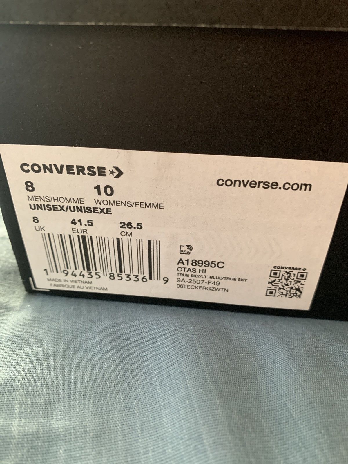 Converse Converse "True Sky" Chuck Taylor All Star Size US 8 / EU 41 - 6 Thumbnail