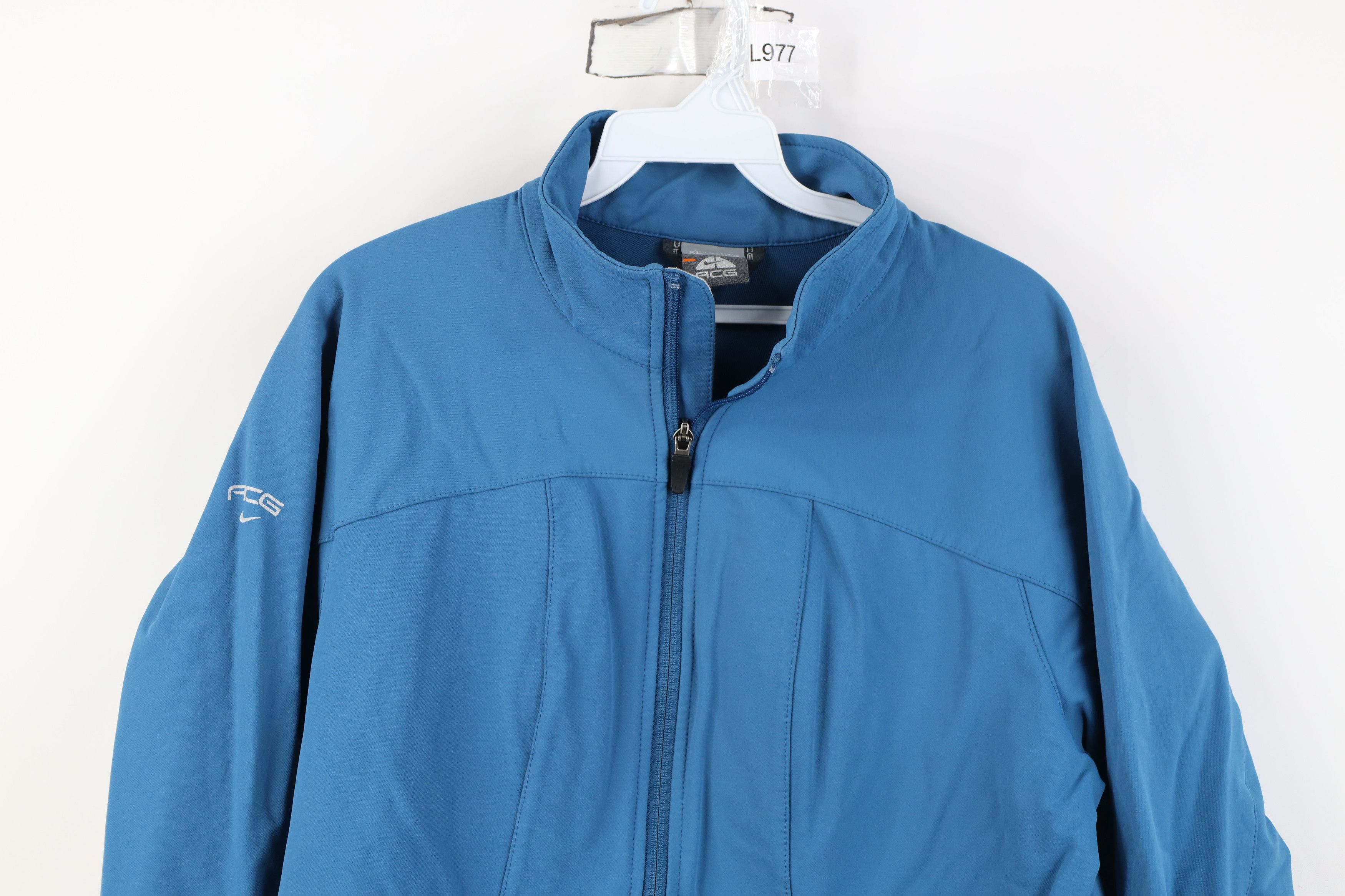 Nike Vintage Nike ACG Mini Swoosh Soft Shell Full Zip Jacket Size XL / US 12-14 / IT 48-50 - 2 Thumbnail