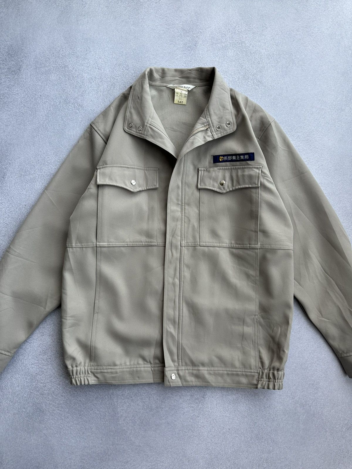 Japanese Brand Vintage Top Crown Tactical Japanese WorkWear Jacket 90s Size US L / EU 52-54 / 3 - 2 Thumbnail