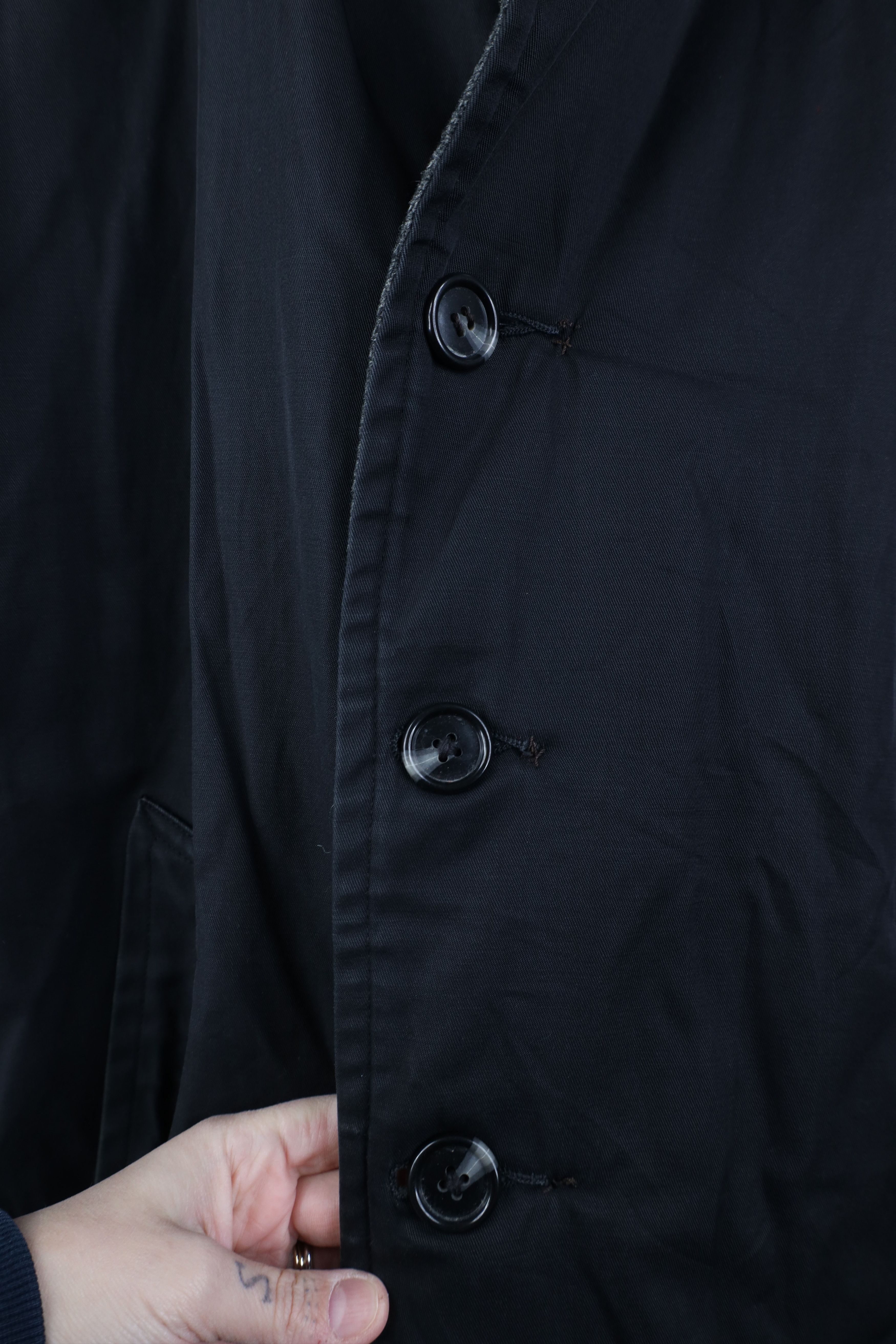 Vintage Vintage 60s Rockabilly Reversible Wool Trench Coat USA Size US XXL / EU 58 / 5 - 8 Thumbnail