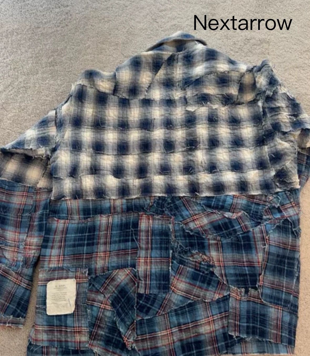 Greg Lauren Greg Lauren patchwork shirt2412-Nextarrow Size US L / EU 52-54 / 3 - 2 Thumbnail