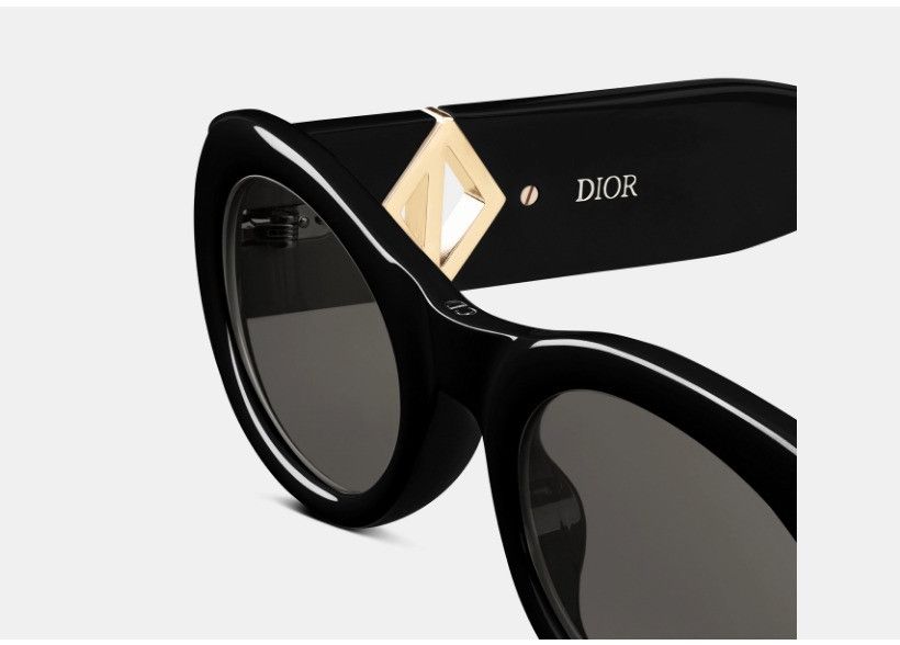 Dior o1w1db10824 Size: OS / Rounded Sunglasses in Black Size ONE SIZE - 5 Thumbnail
