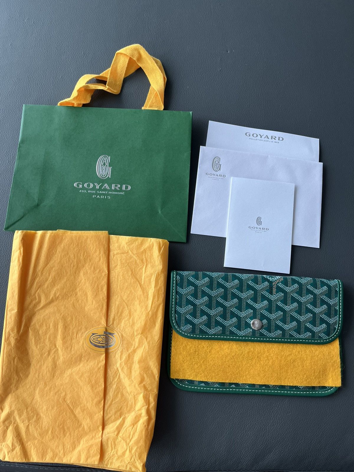 Goyard Goyard Limited Edition XL Clutch Pouch Brand New Super Rare Size ONE SIZE - 2 Thumbnail