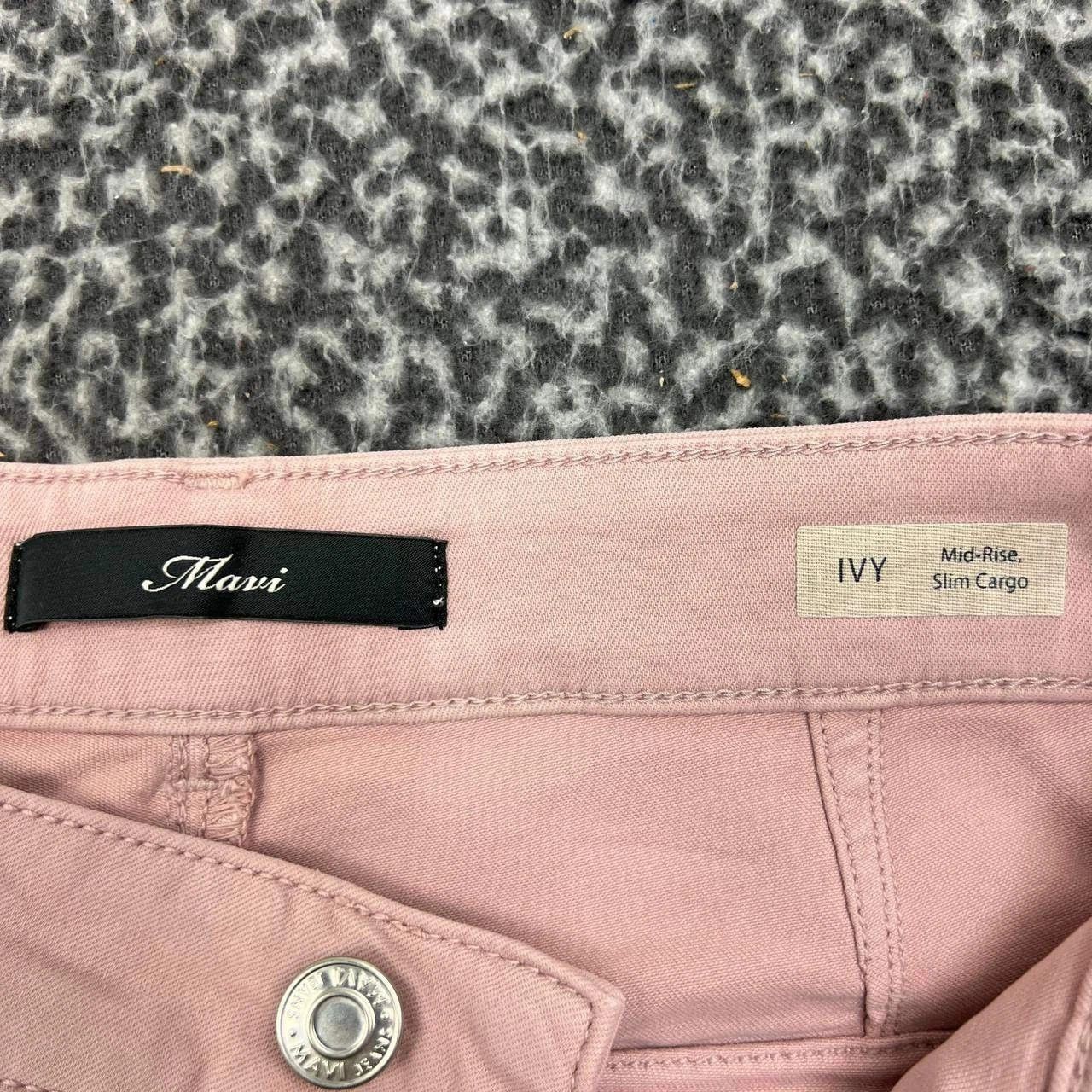 Mavi Mavi Ivy Jeans Women 27x28 Mid Rise Slim Cargo Pants Denim Size 27" / US 4 / IT 40 - 9 Thumbnail
