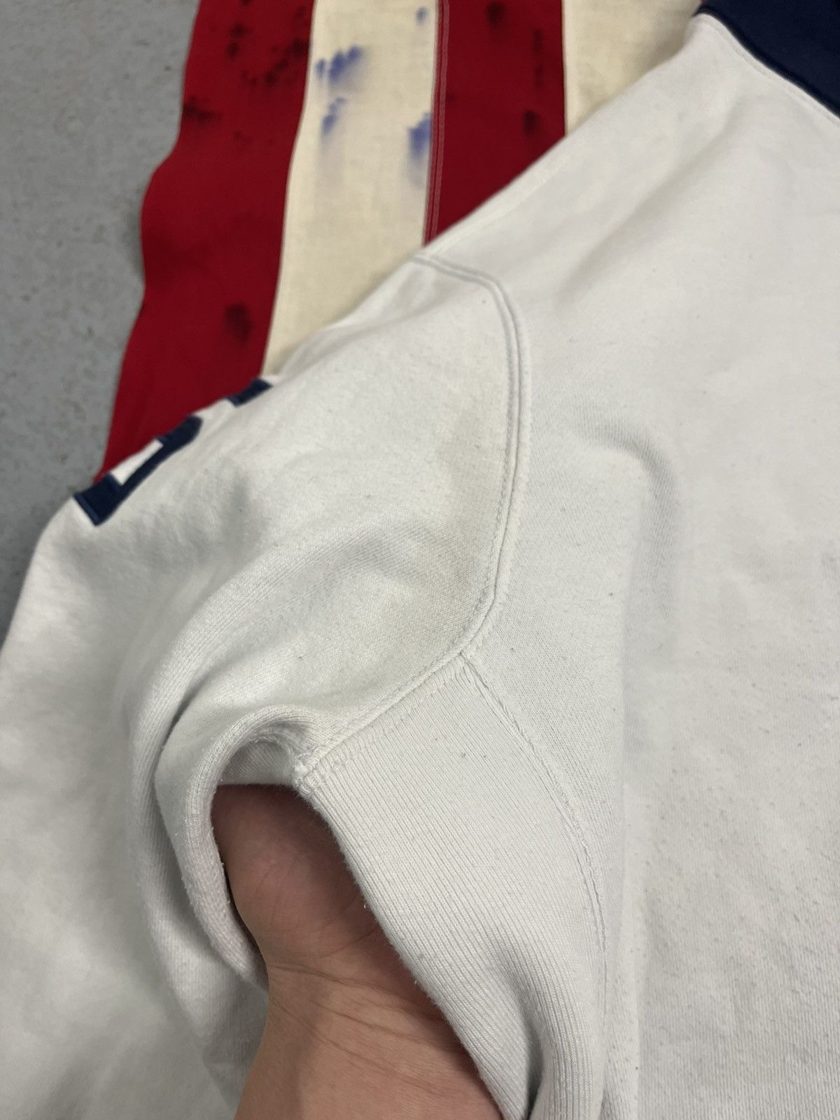 Polo Ralph Lauren Vintage Polo Ralph Lauren big logo Hoodie Size US XXL / EU 58 / 5 - 6 Thumbnail
