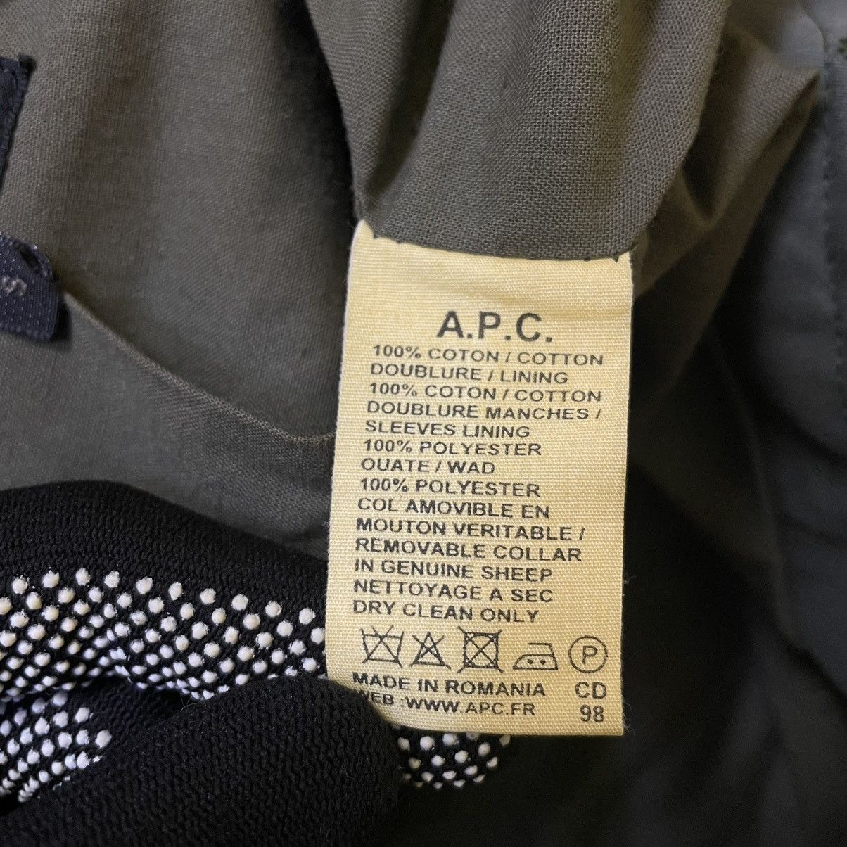 A.P.C. 🇯🇵 VINTAGE APC BUTTON UP MILITARY COTTON WAXED JACKET Size US M / EU 48-50 / 2 - 16 Thumbnail