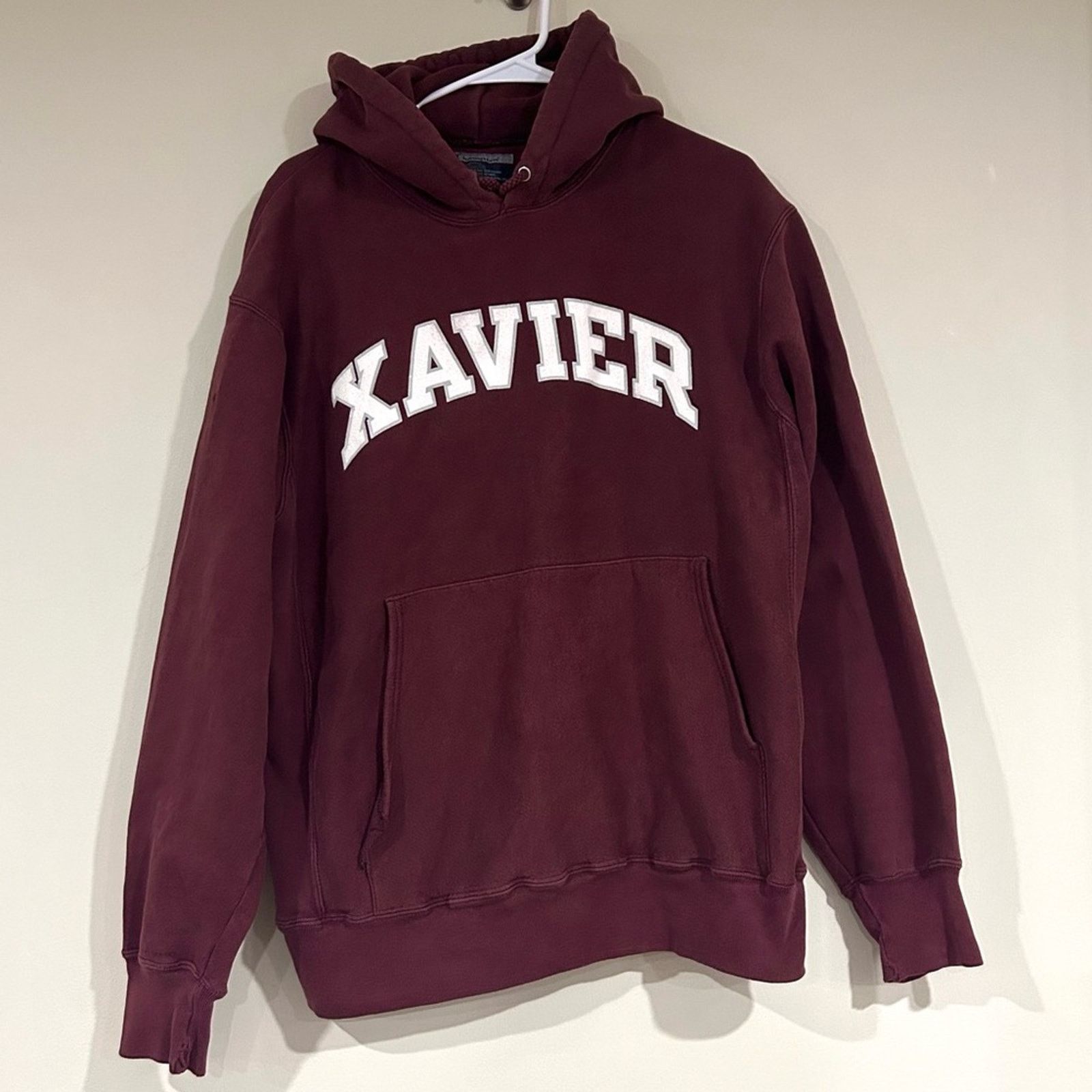 Champion Vintage Champion Xavier University Reverse Weave Sweatshirt Size US L / EU 52-54 / 3 - 1 Thumbnail