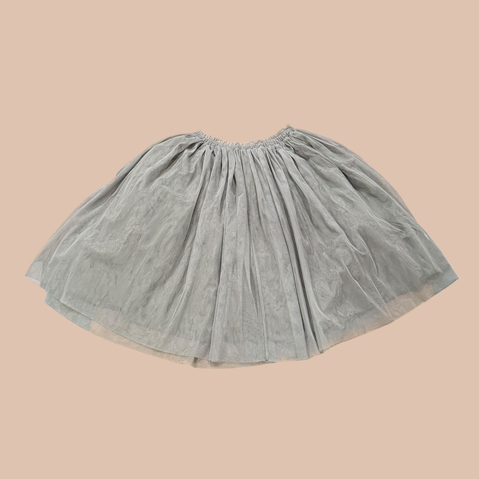 Vintage Vintage Green Layered Pleated Skirt Size OS Size 26" / US 2 / IT 38 - 1 Thumbnail