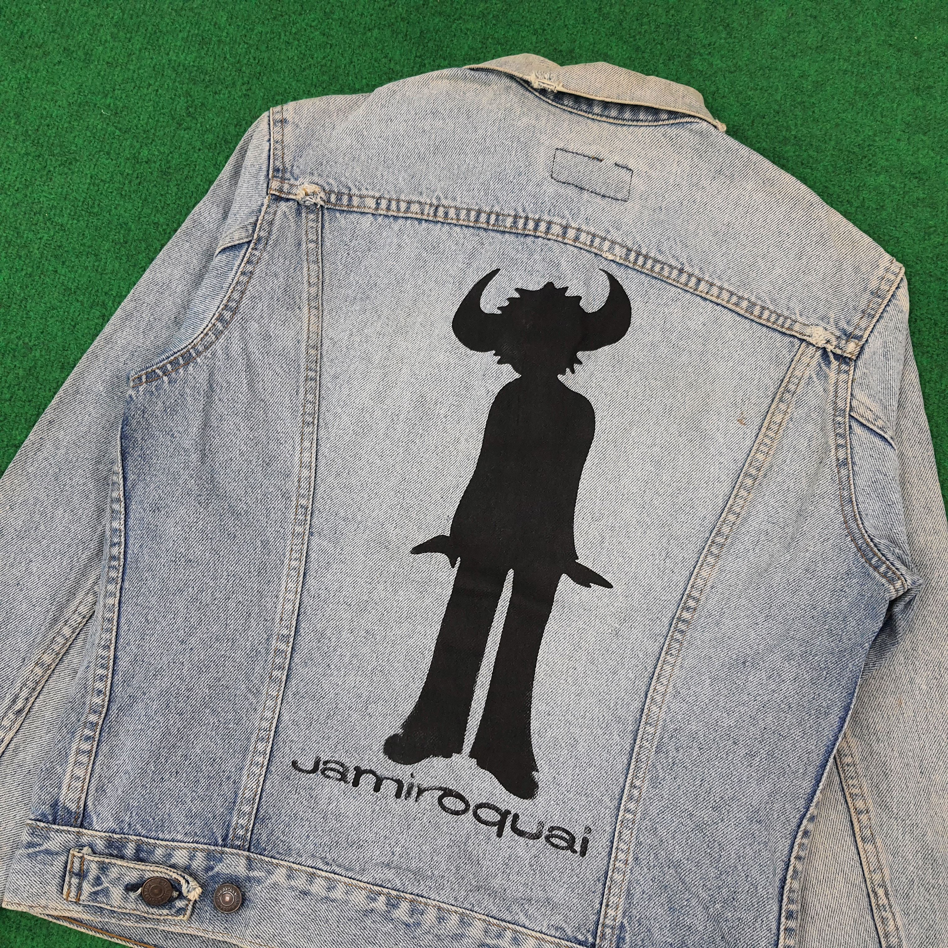 Levi's Vintage 90s Levi's Custom Jamiroquai Logo Denim C277N2 Size US S / EU 44-46 / 1 - 2 Thumbnail