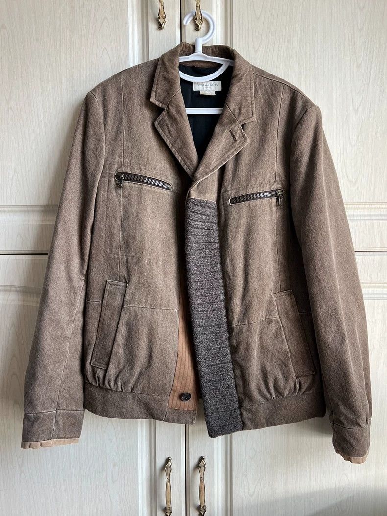 Dries Van Noten dries van noten Brown jacket 2503-Nextarrow Size US S / EU 44-46 / 1 - 1 Thumbnail